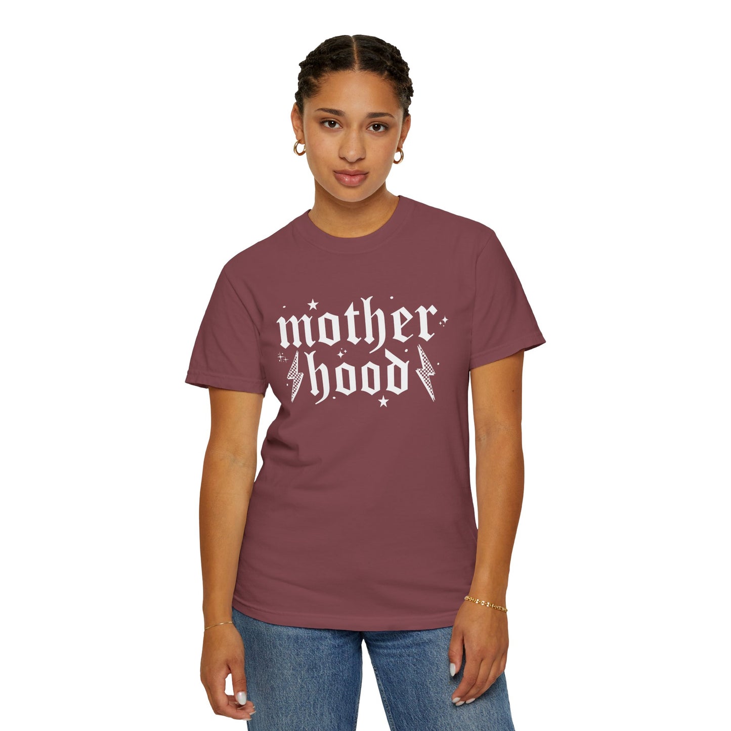 Motherhood Unisex Garment-Dyed T-Shirt - Celebrating Moms in Style