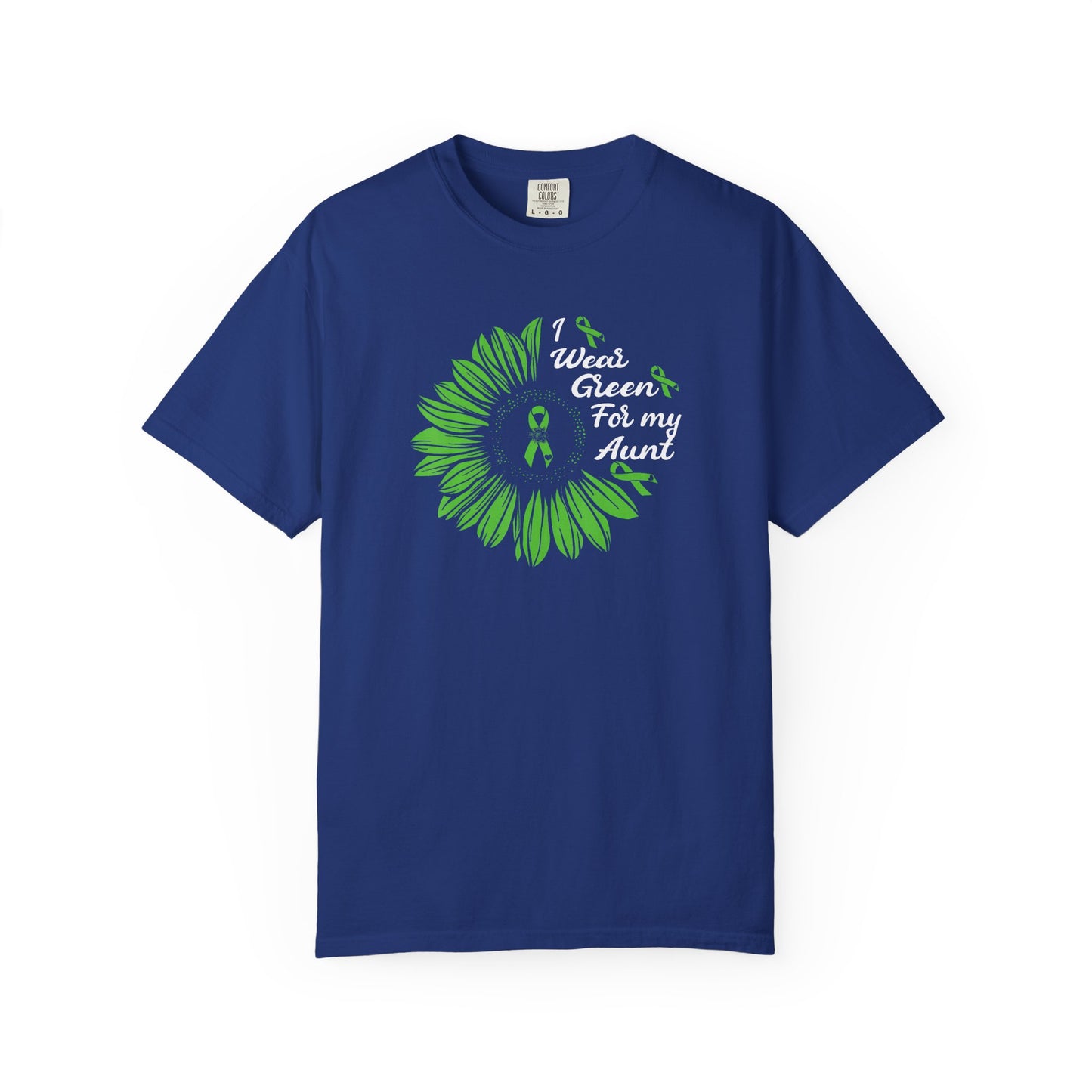 Unisex Garment-Dyed T-shirt for Aunts | I Wore Green For My Aunt | Gifts for Aunts, Family Reunion, Birthday Tee, Unique Aunt Shirt, [...]