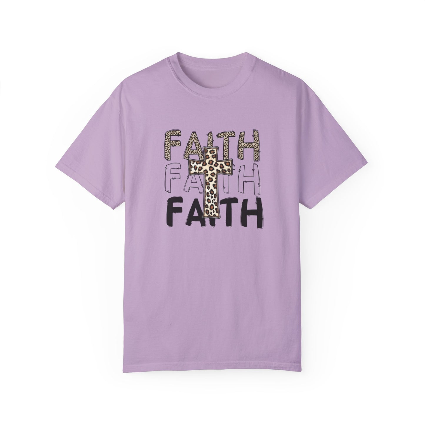 Unisex Faith Graphic T-Shirt - Giraffe Print Design for Inspirational Style