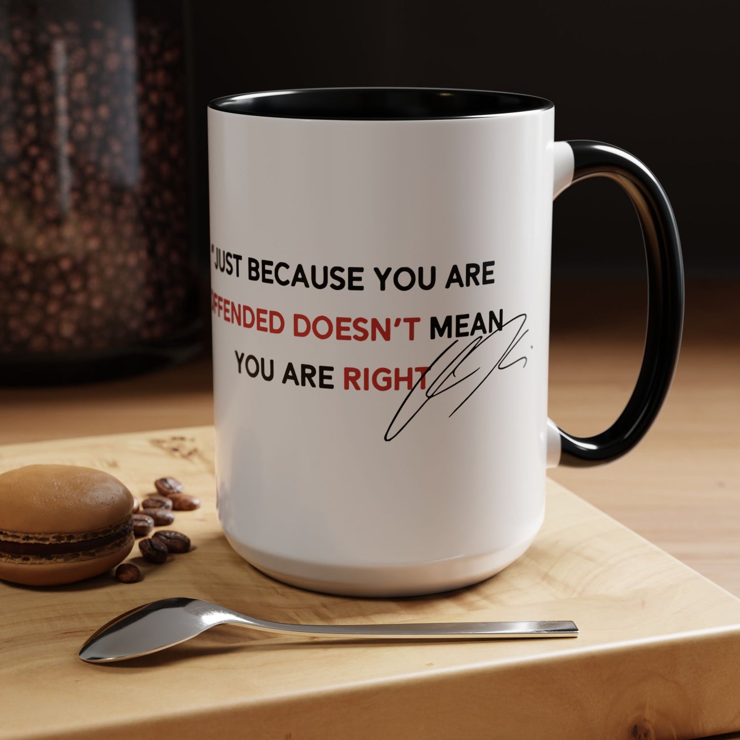 Bold Statement Coffee Mug - Perfect Gift for Tea Lovers, Funny Gifts for Friends, Unique Office Mug, Inspirational Quotes Decoration, [...]