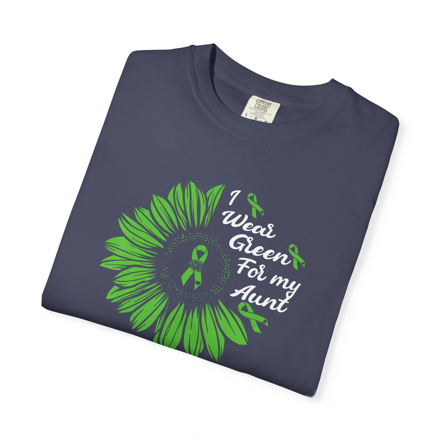 Unisex Garment-Dyed T-shirt for Aunts | I Wore Green For My Aunt | Gifts for Aunts, Family Reunion, Birthday Tee, Unique Aunt Shirt, [...]
