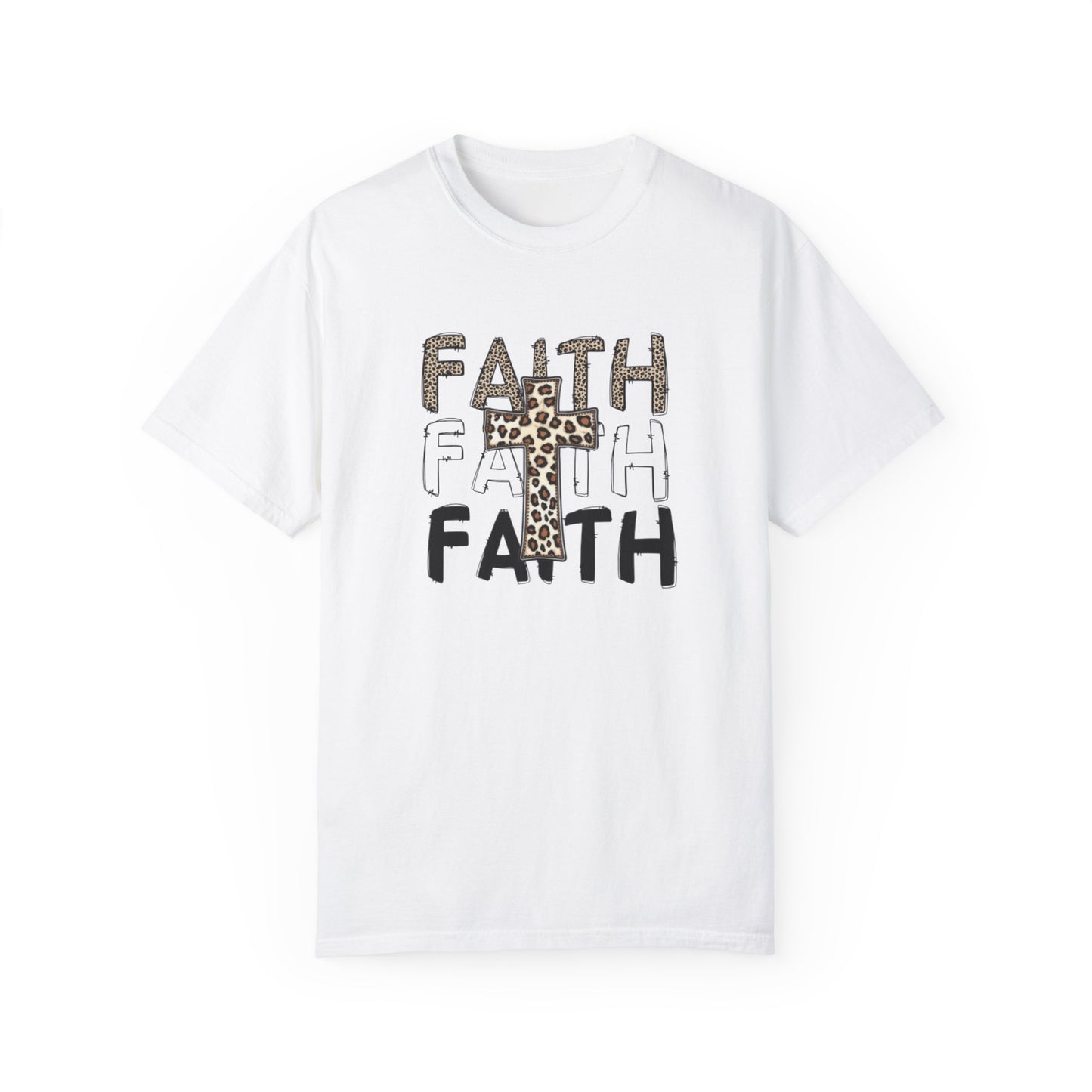 Unisex Faith Graphic T-Shirt - Giraffe Print Design for Inspirational Style