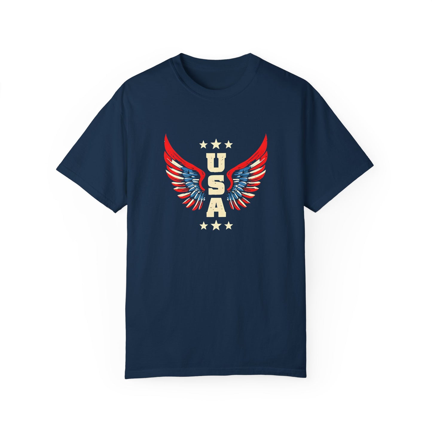 Patriotic Eagle Wings T-Shirt for USA Lovers