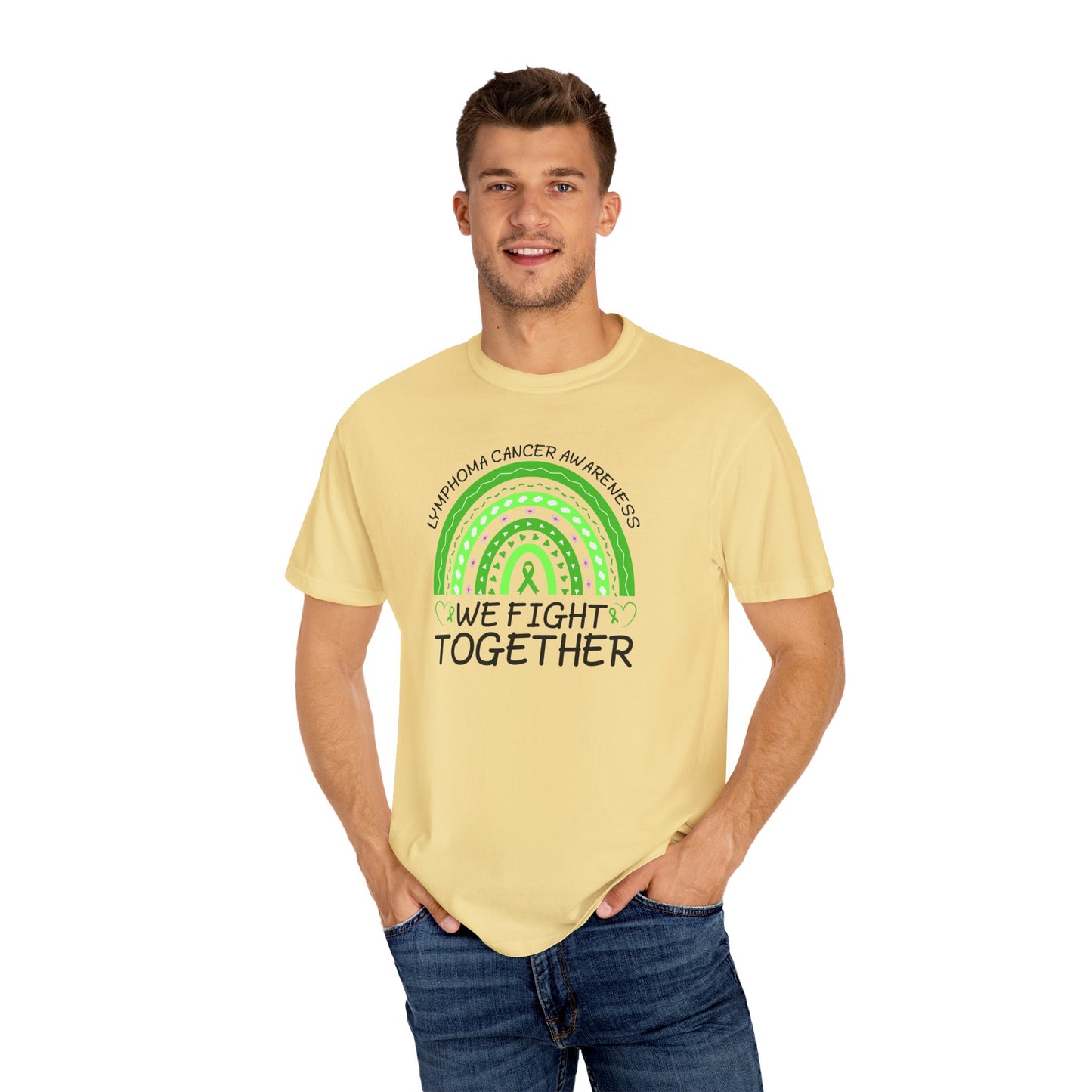 Lymphoma Awareness T-Shirt, We Fight Together Tee, Unisex Garment-Dyed T-Shirt, Cancer Support Shirt, Awareness Apparel, Gift for [...]