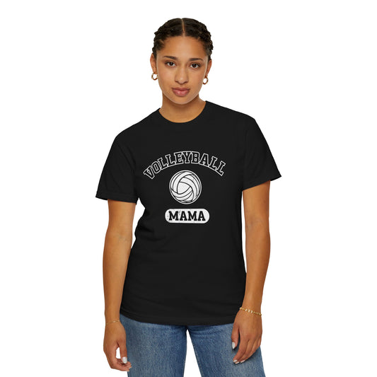 Volleyball Mama Unisex Garment-Dyed T-Shirt - Perfect Gift for Sports Moms!