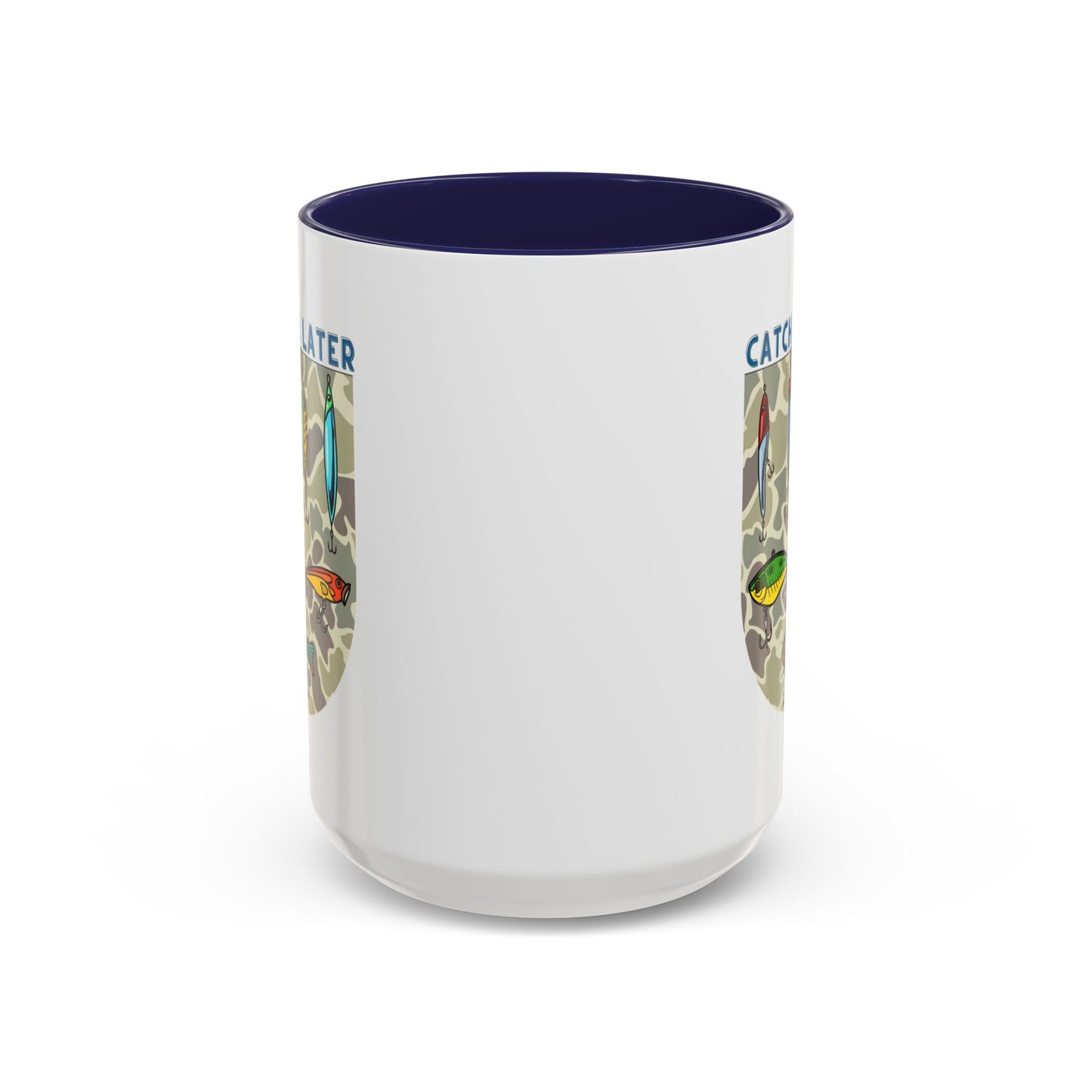 Catch Ya Later Fishing 15oz Mug - Fun Accent Coffee Mug for Anglers