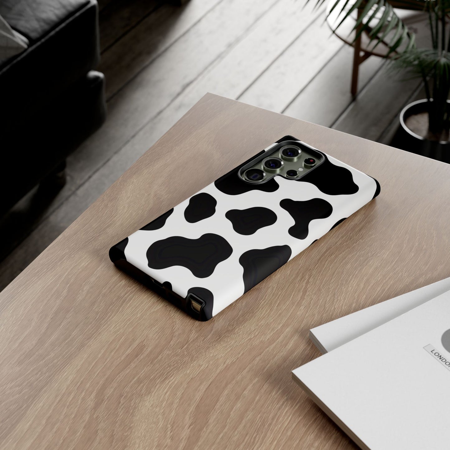 Cow Print Phone Case - Tough Cases for Trendy Protection