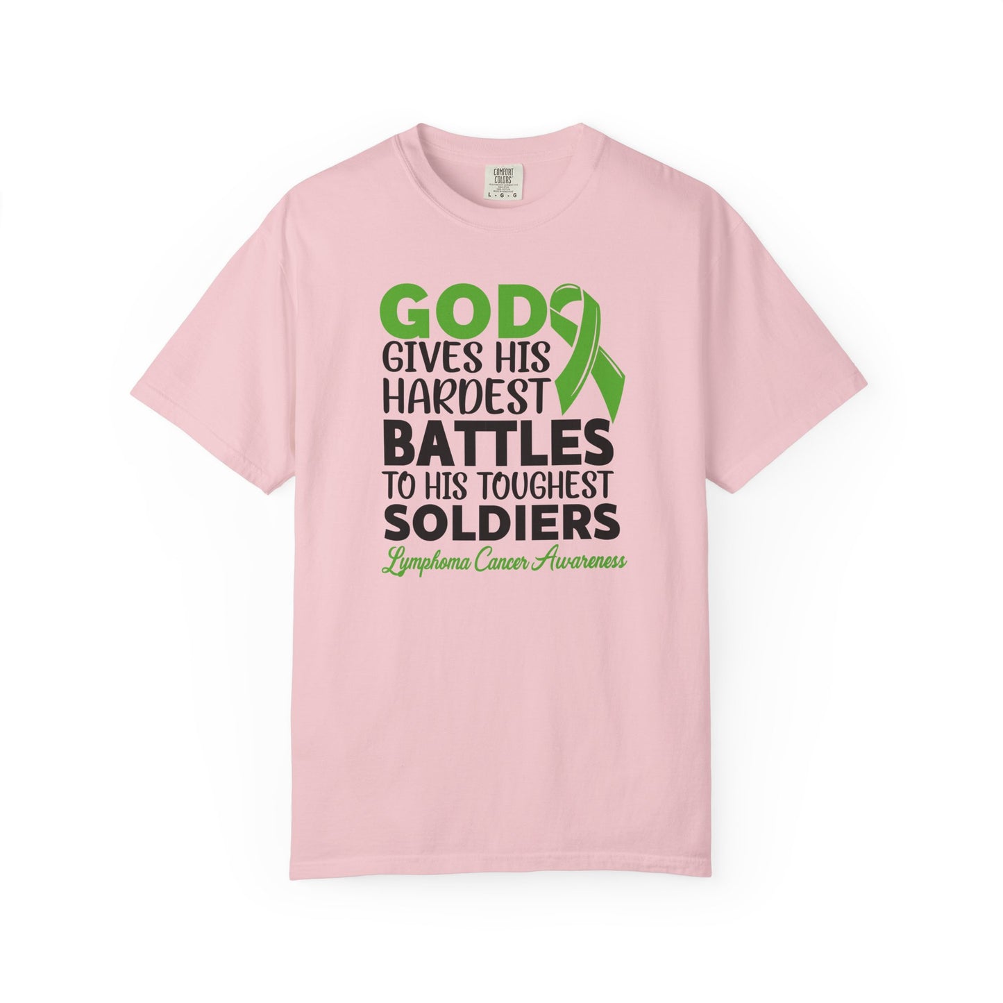 God Gives His Toughest Soldiers T-shirt, Lymphoma Awareness Tee, Unisex Garment-Dyed Shirt, Support Cancer Fighters, Gift for [...]