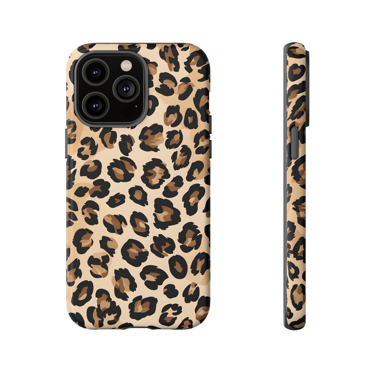 Wild Leopard Print Phone Case - Tough Protection for Animal Lovers