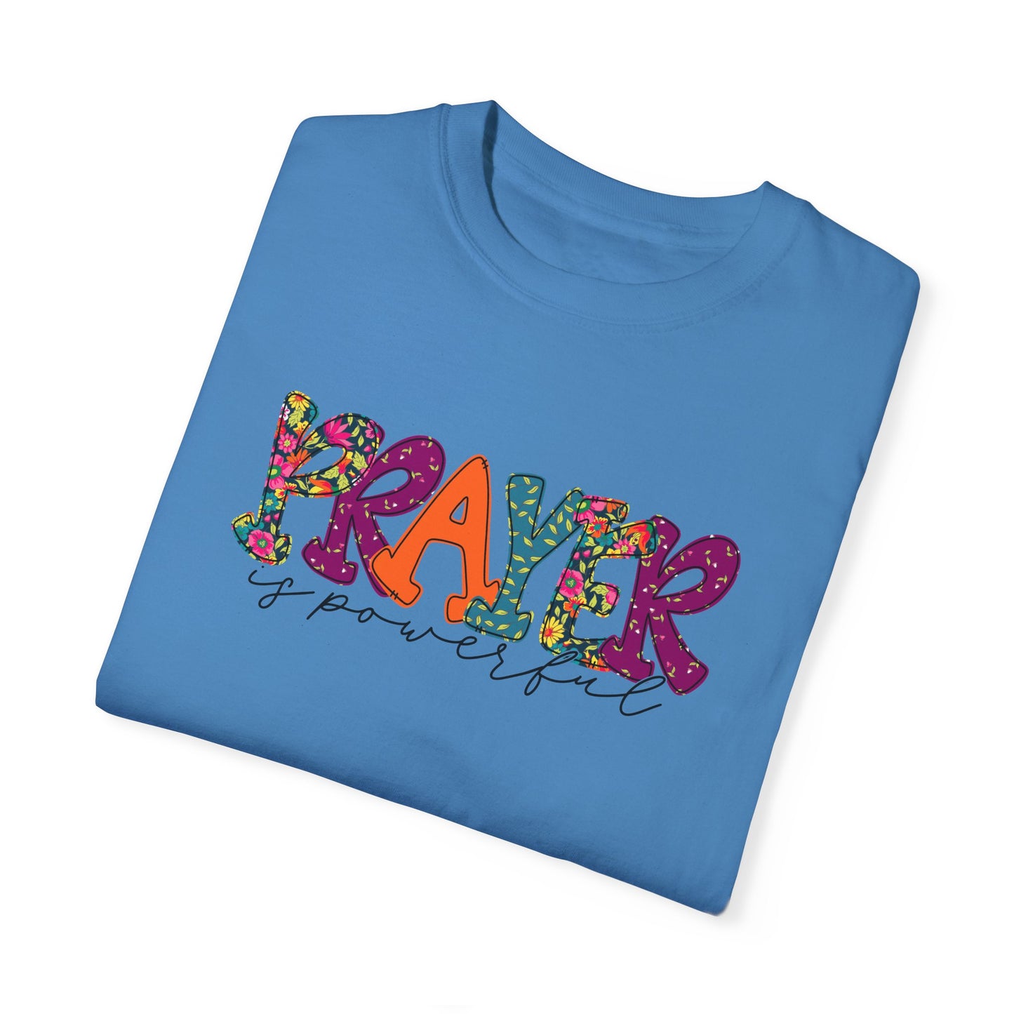 Colorful "Prayer is Powerful" Unisex T-Shirt