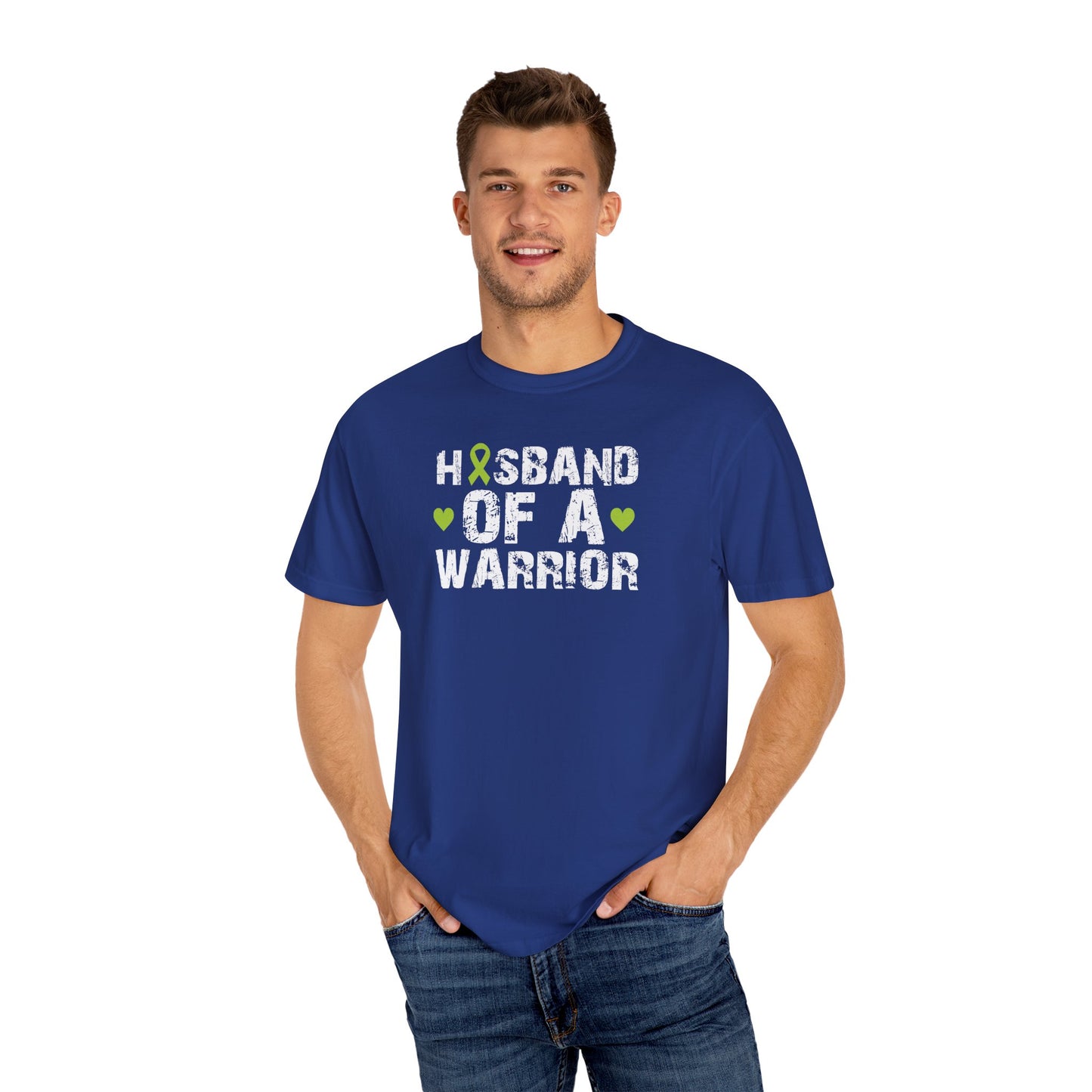 Husband of a Warrior T-Shirt | Supportive Gift for Caregivers, Inspirational Apparel, Soft Cotton Tee, Fight Against Cancer, Unisex [...]