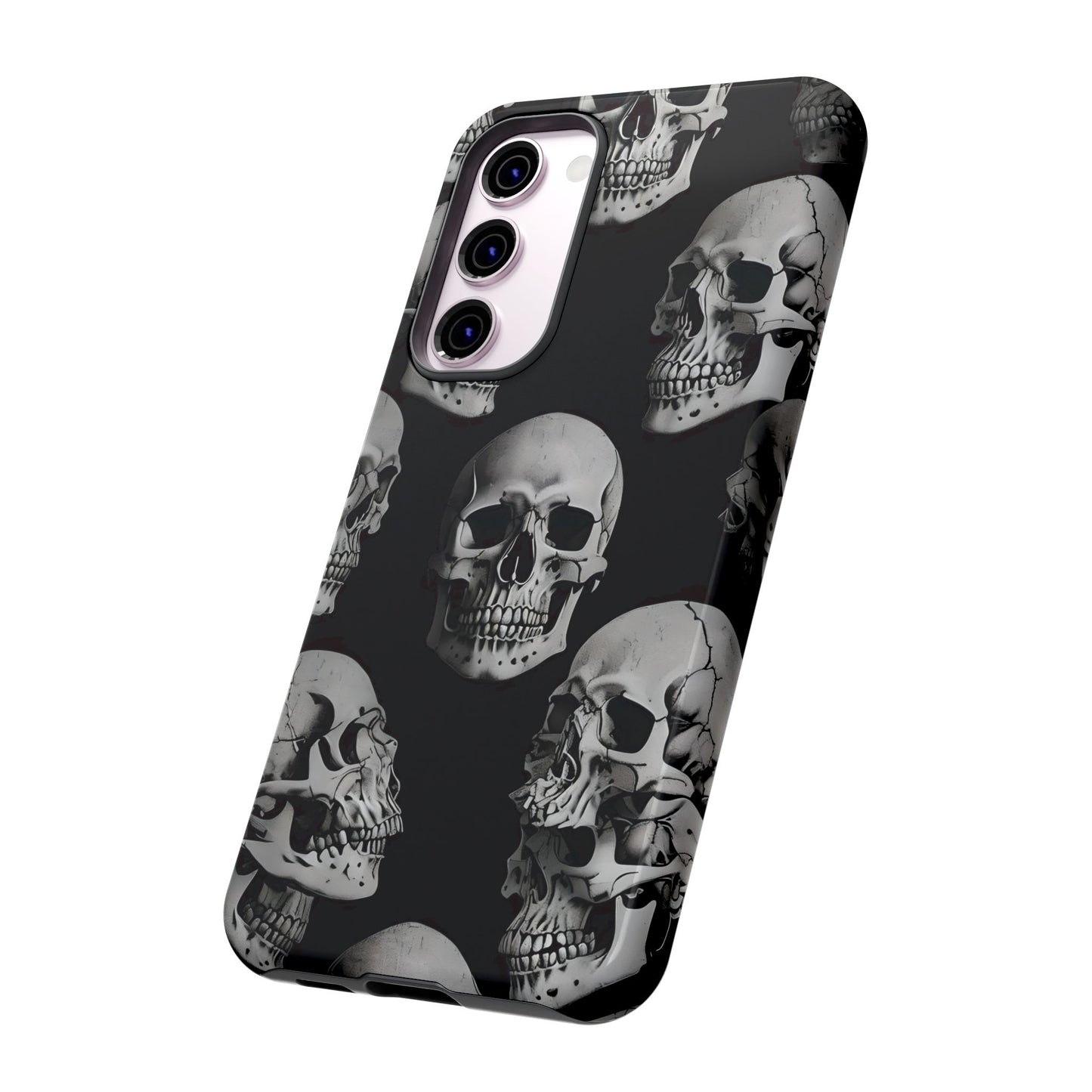 Skull Print Phone Case - Tough Cases for Bold Style