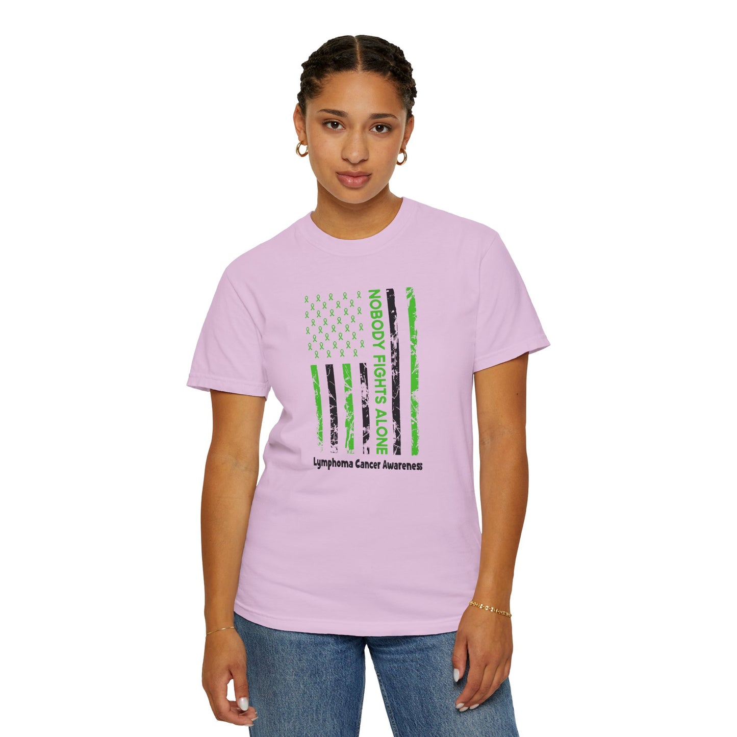 Lymphoma Awareness T-Shirt, Unisex Tee, Cancer Support Shirt, Fight Together Apparel, Inspirational Gift, Everyday Casual Wear