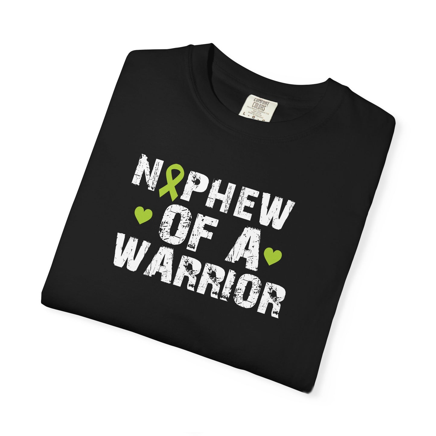 Unisex Warrior Nephew T-Shirt, Support Cancer Awareness Tee, Gift for Family, Comfortable Casual Wear, Unisex Cancer Support Shirt