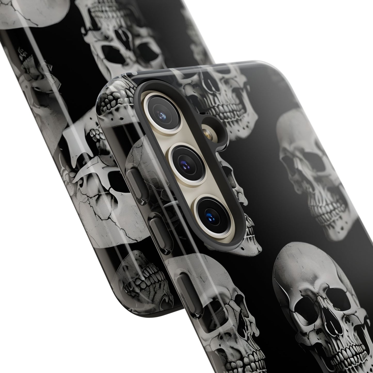 Skull Print Phone Case - Tough Cases for Bold Style