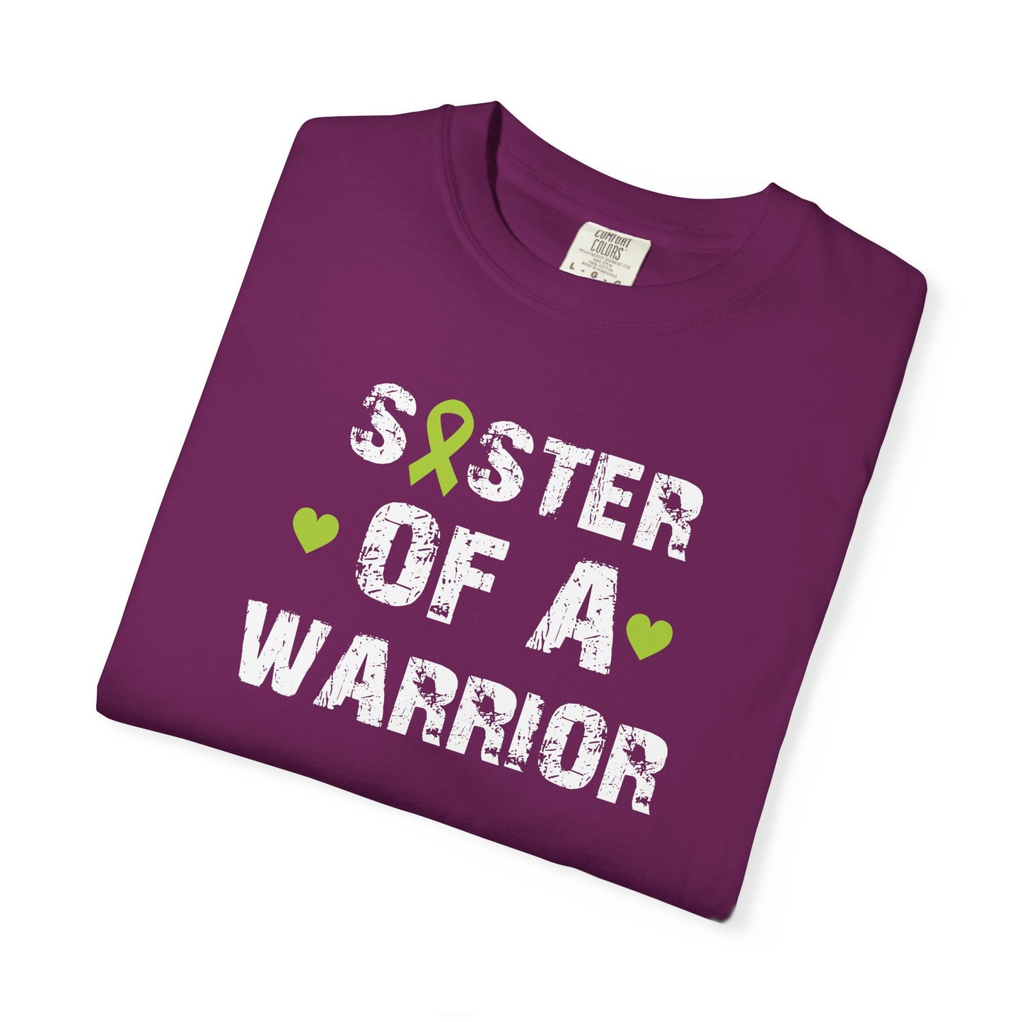 Sister of a Warrior T-Shirt, Support Shirt, Cancer Awareness Tee, Gifts for Survivors, Motivational Apparel