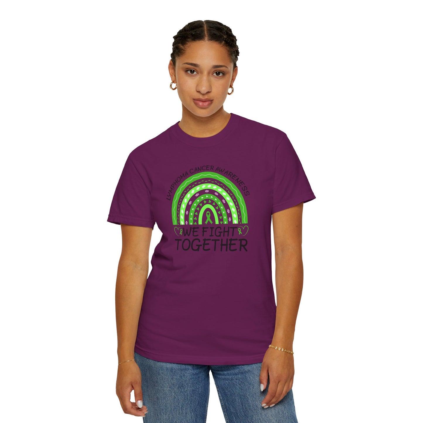 Lymphoma Awareness T-Shirt, We Fight Together Tee, Unisex Garment-Dyed T-Shirt, Cancer Support Shirt, Awareness Apparel, Gift for [...]