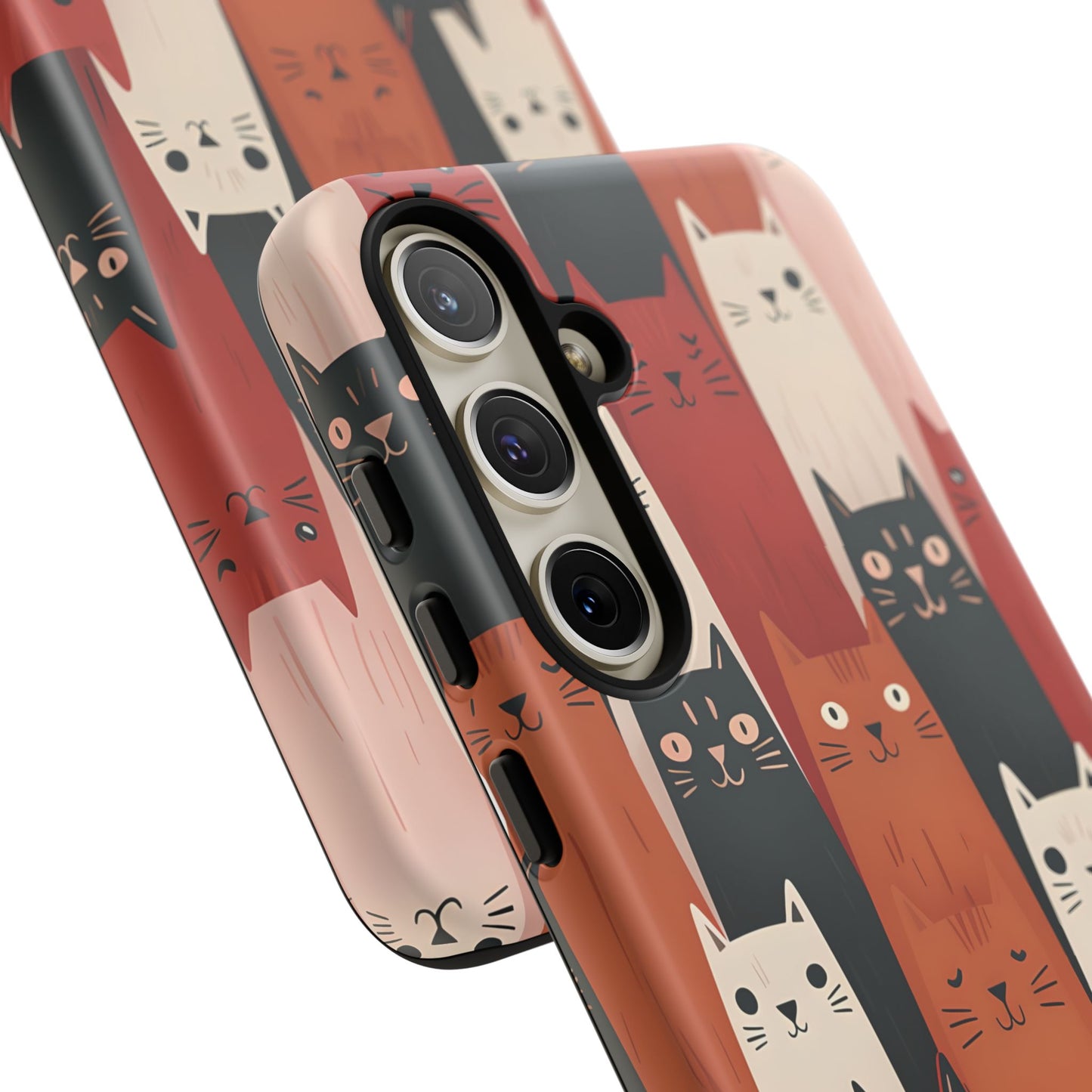 Playful Cat Phone Case - Tough & Stylish Purrfect for Cat Lovers