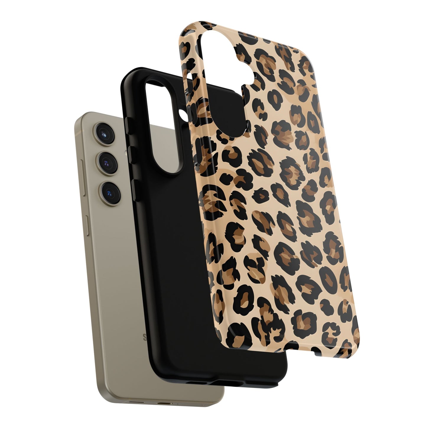 Wild Leopard Print Phone Case - Tough Protection for Animal Lovers
