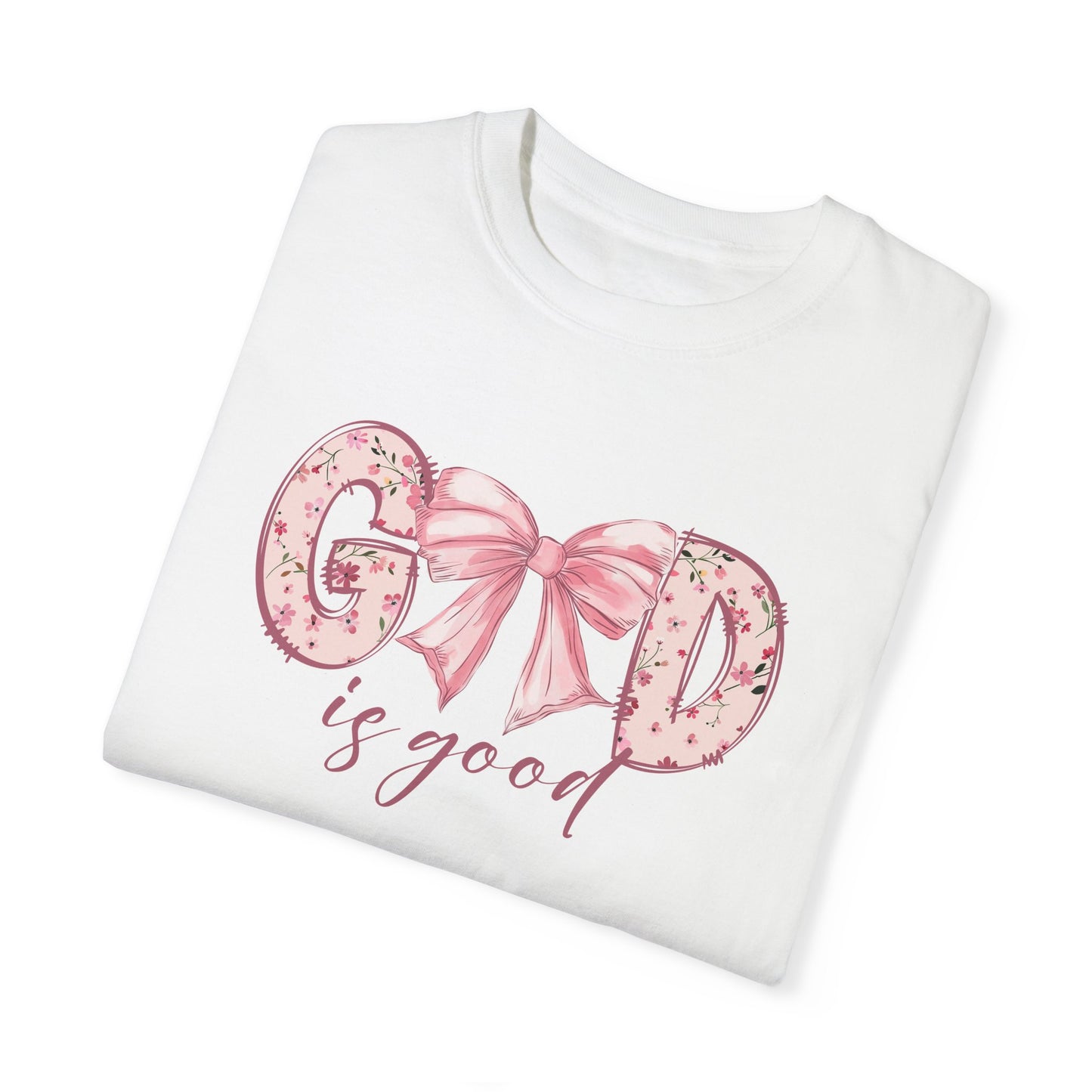 God is Good Unisex Garment-Dyed T-Shirt - Faith & Comfort Apparel