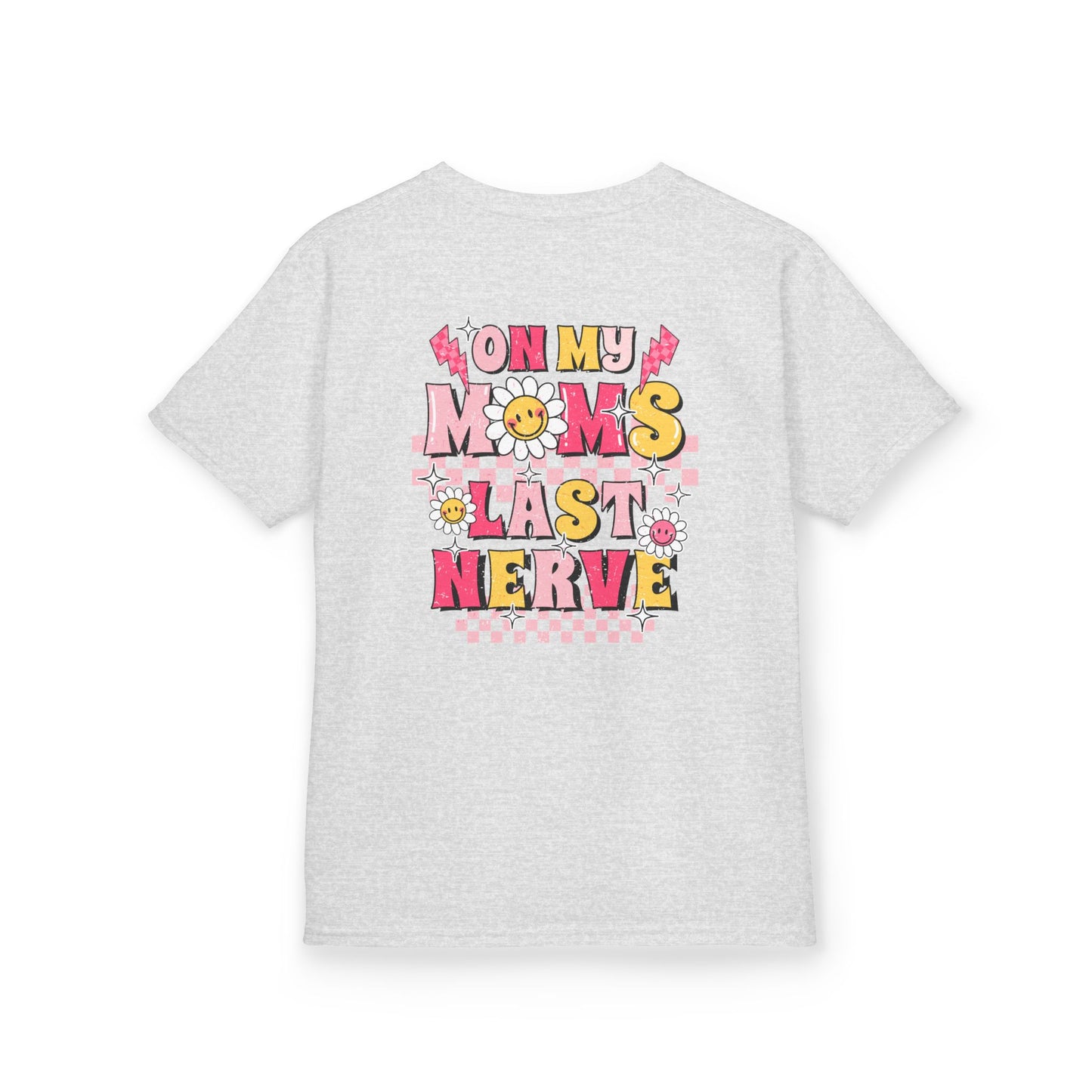 Kids Heavy Cotton™ Tee - 'On My Mom's Last Nerve' Graphic T-Shirt