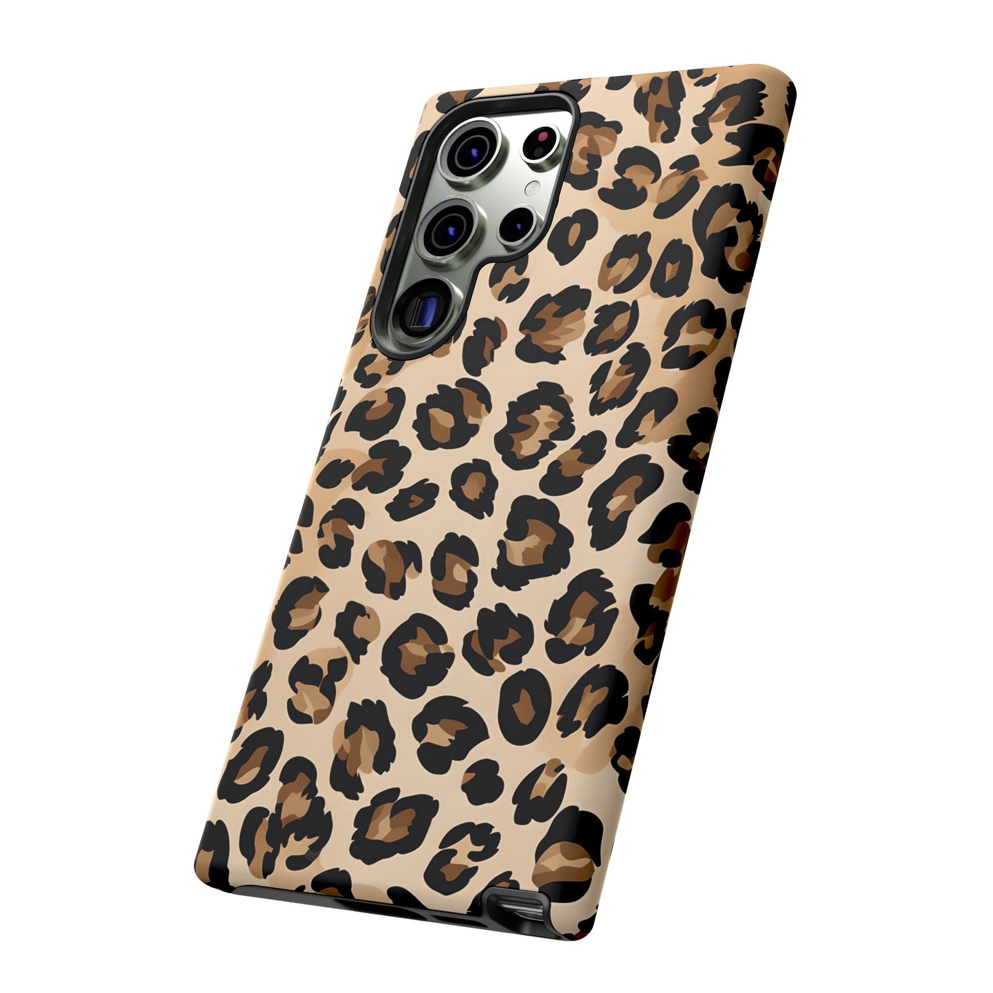 Wild Leopard Print Phone Case - Tough Protection for Animal Lovers