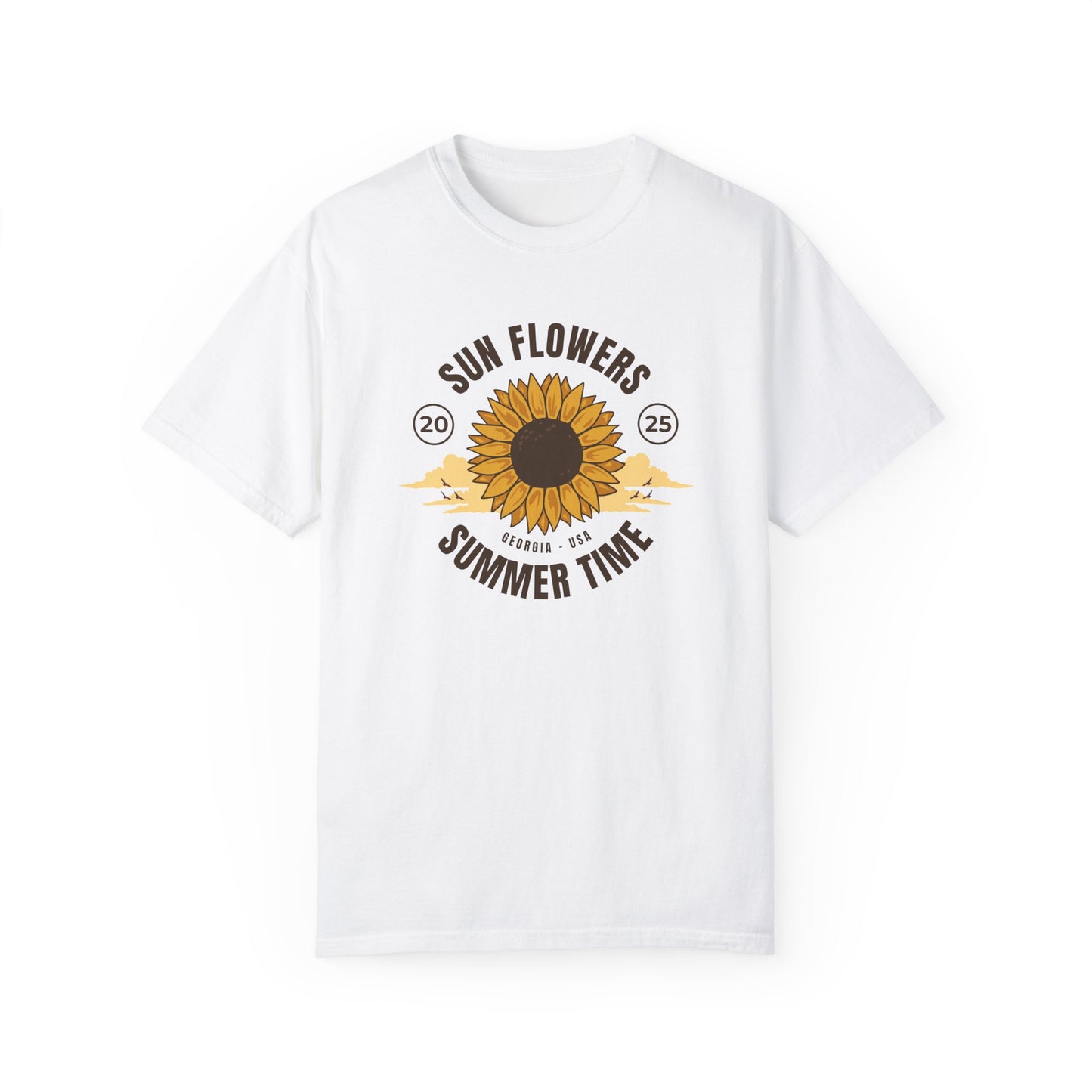Sunflower Summer Time Unisex T-Shirt PERSONALIZED