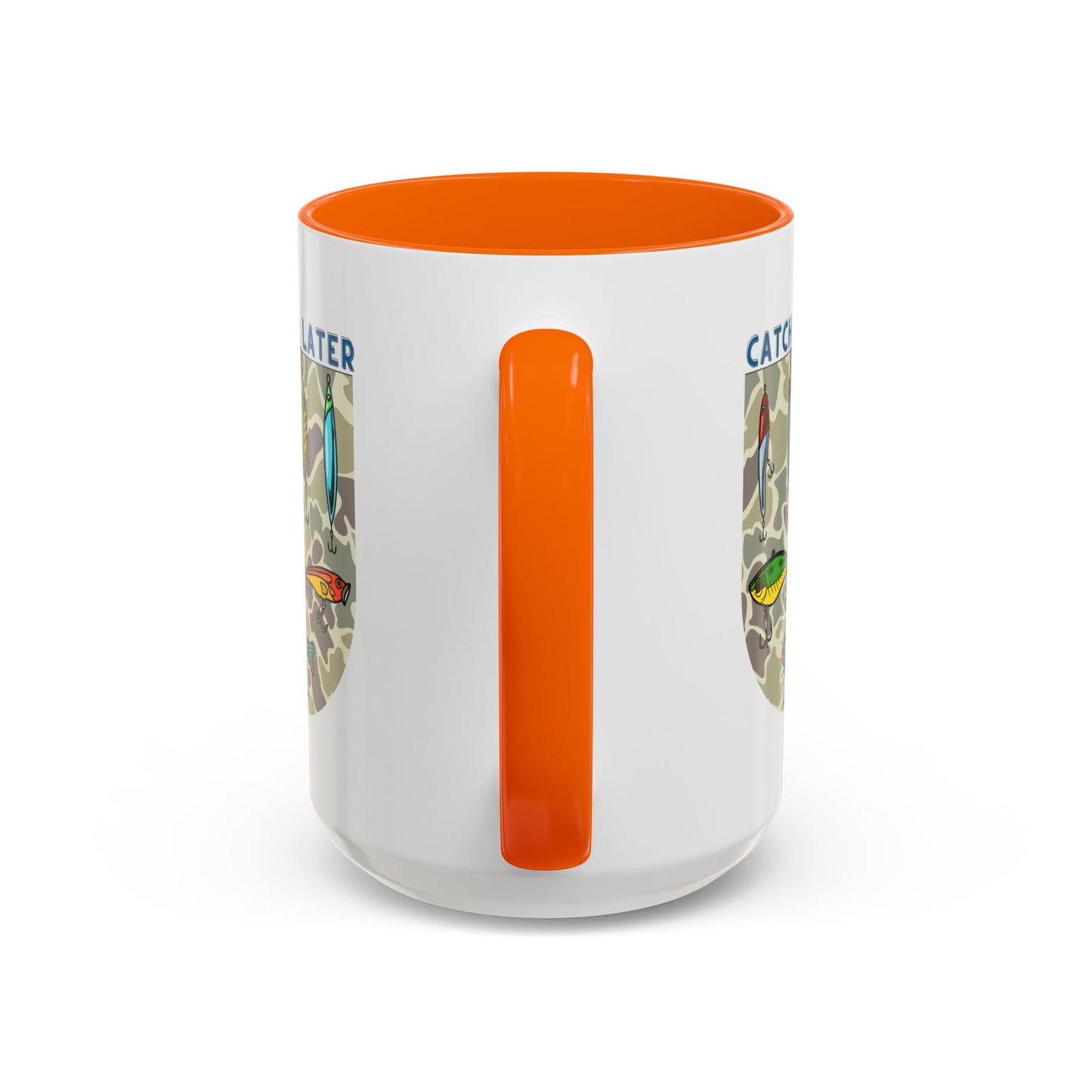 Catch Ya Later Fishing 15oz Mug - Fun Accent Coffee Mug for Anglers