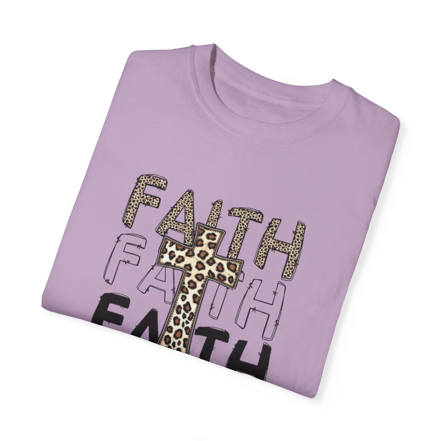 Unisex Faith Graphic T-Shirt - Giraffe Print Design for Inspirational Style