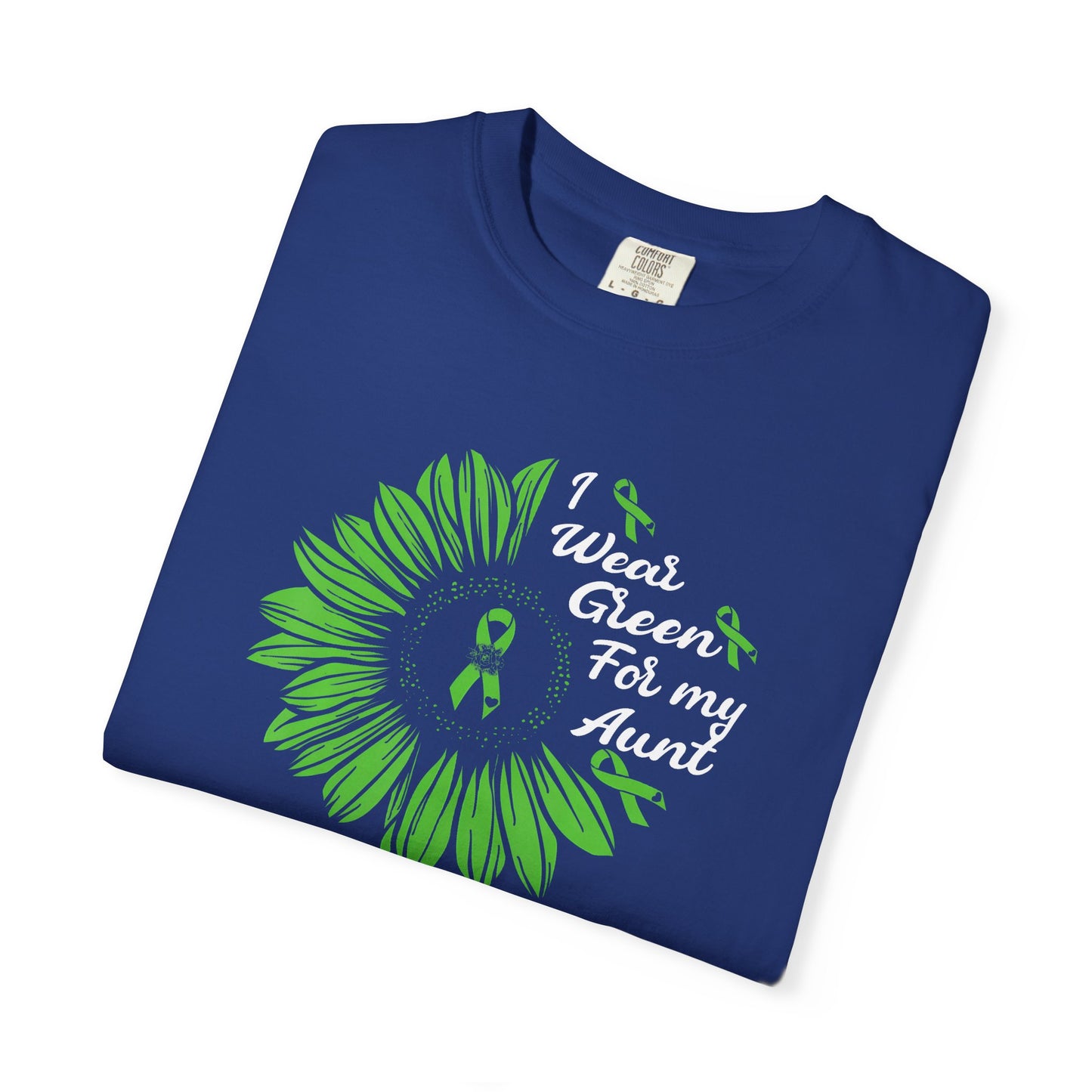 Unisex Garment-Dyed T-shirt for Aunts | I Wore Green For My Aunt | Gifts for Aunts, Family Reunion, Birthday Tee, Unique Aunt Shirt, [...]
