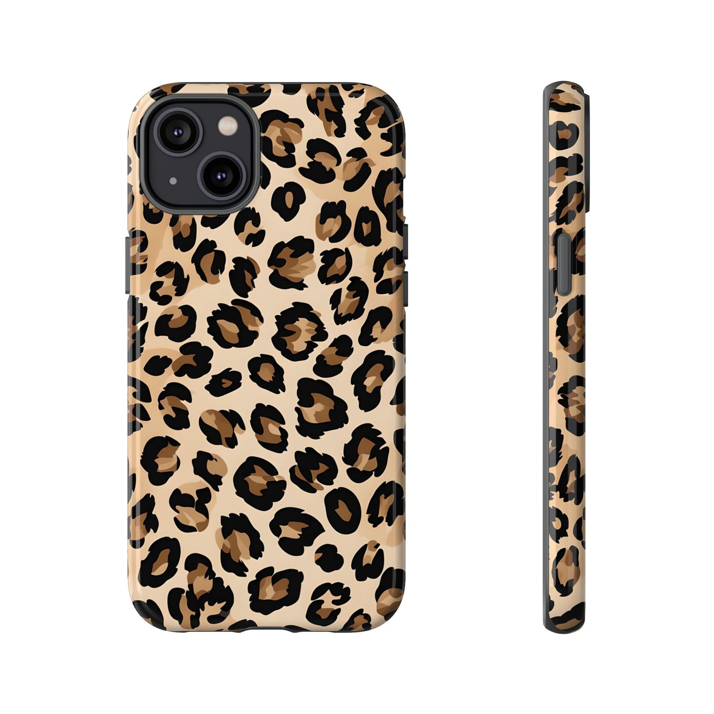 Wild Leopard Print Phone Case - Tough Protection for Animal Lovers
