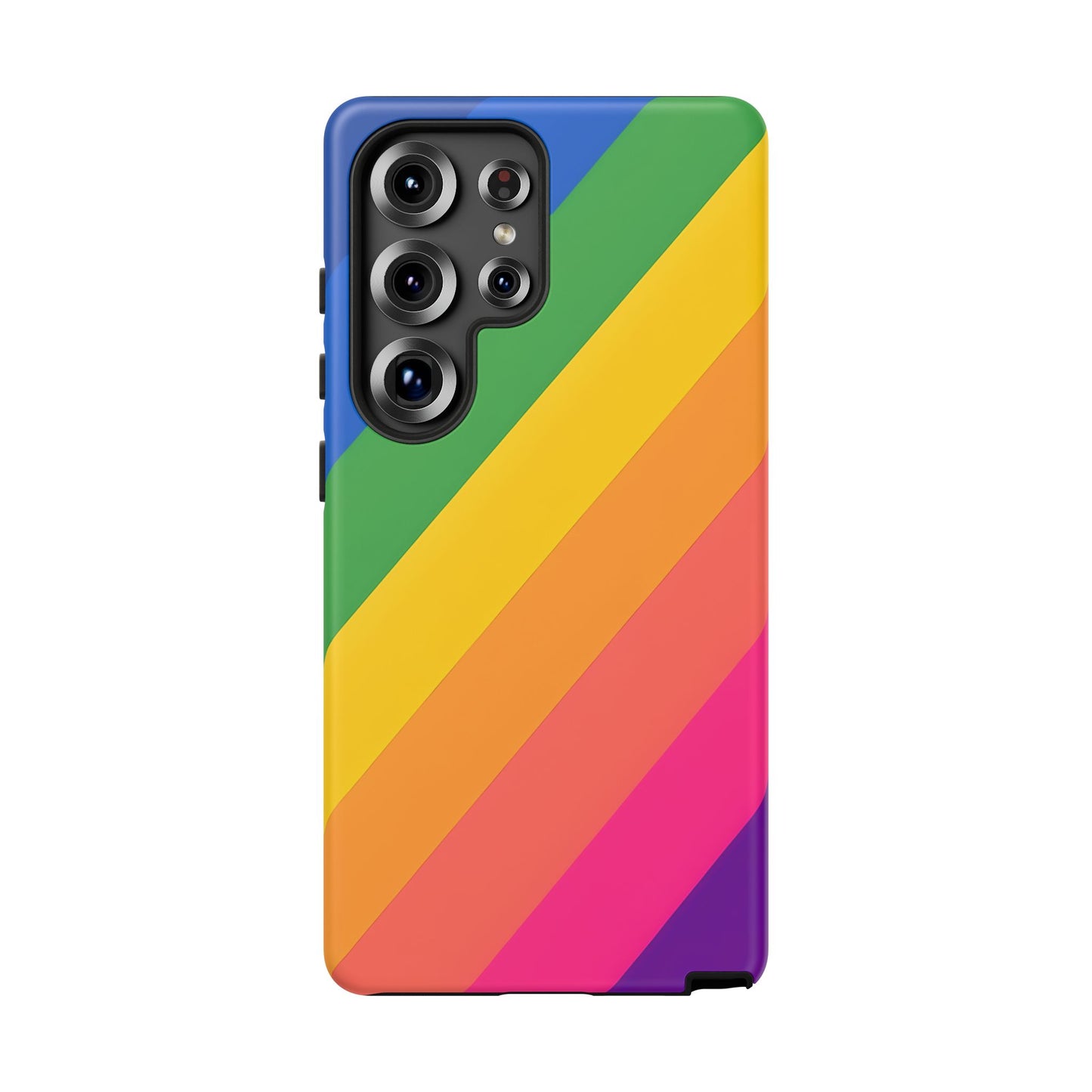 Vibrant Rainbow Phone Case - Tough & Stylish