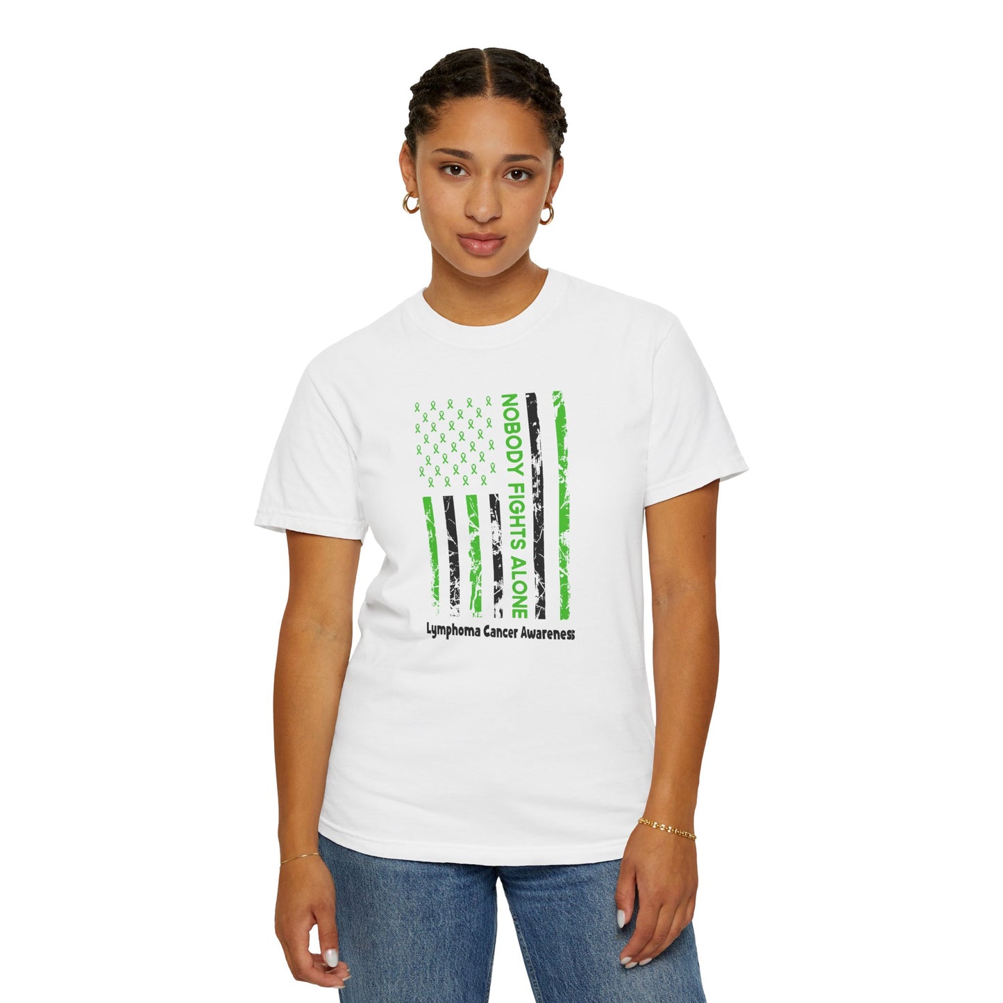 Lymphoma Awareness T-Shirt, Unisex Tee, Cancer Support Shirt, Fight Together Apparel, Inspirational Gift, Everyday Casual Wear