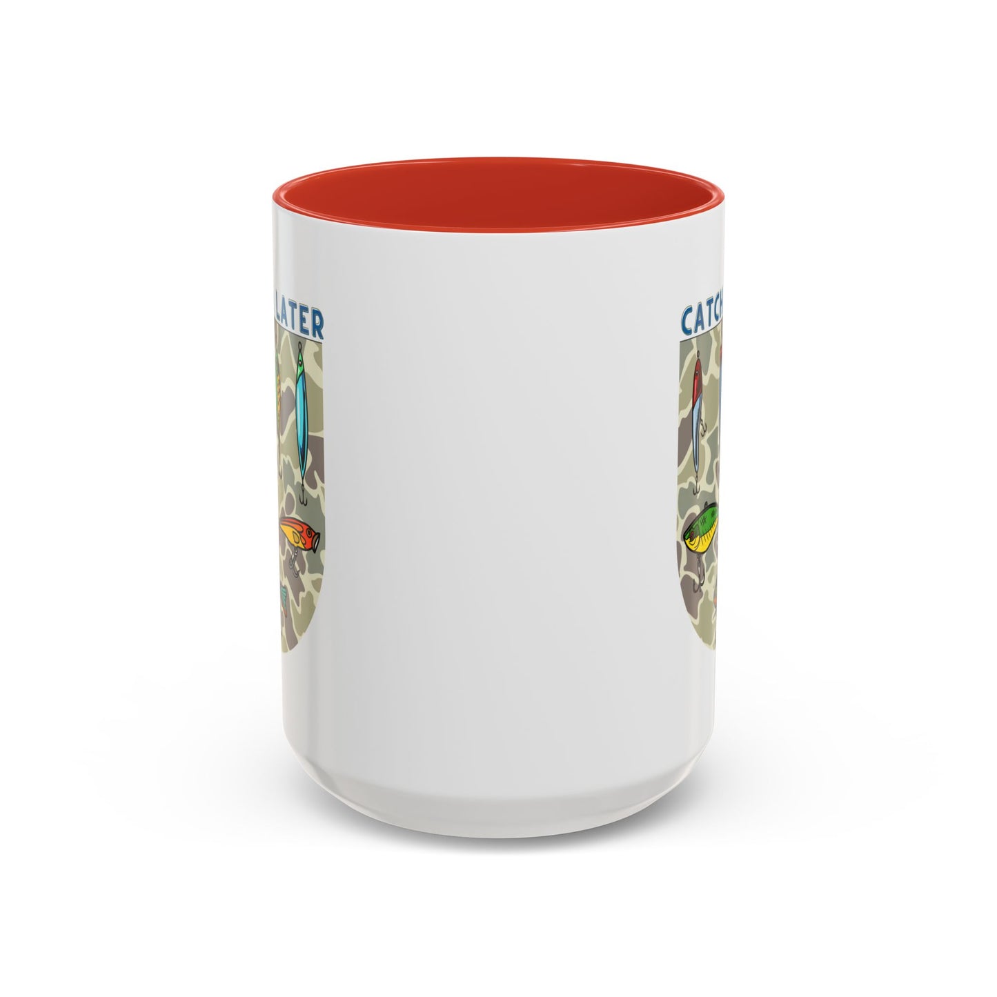 Catch Ya Later Fishing 15oz Mug - Fun Accent Coffee Mug for Anglers