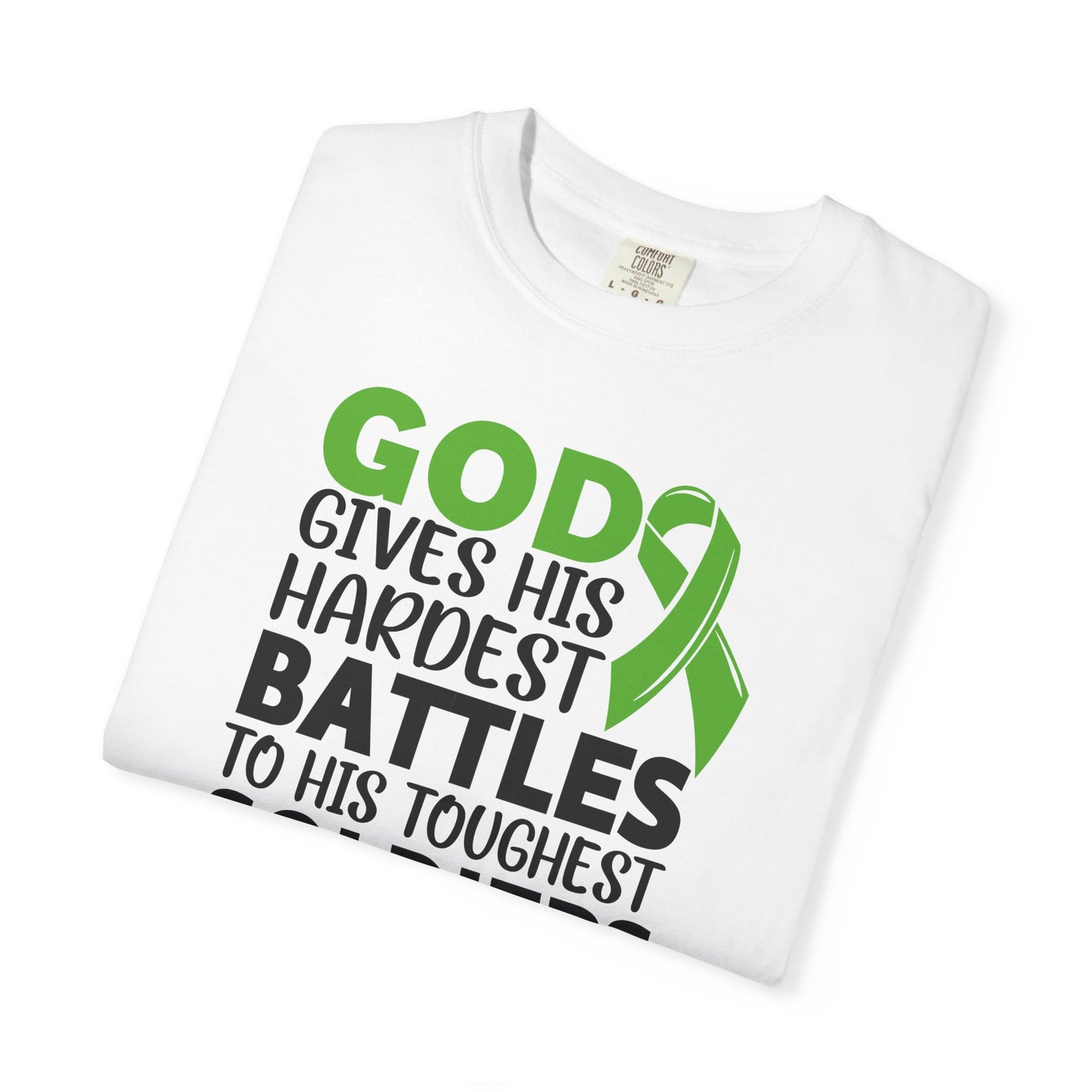 God Gives His Toughest Soldiers T-shirt, Lymphoma Awareness Tee, Unisex Garment-Dyed Shirt, Support Cancer Fighters, Gift for [...]
