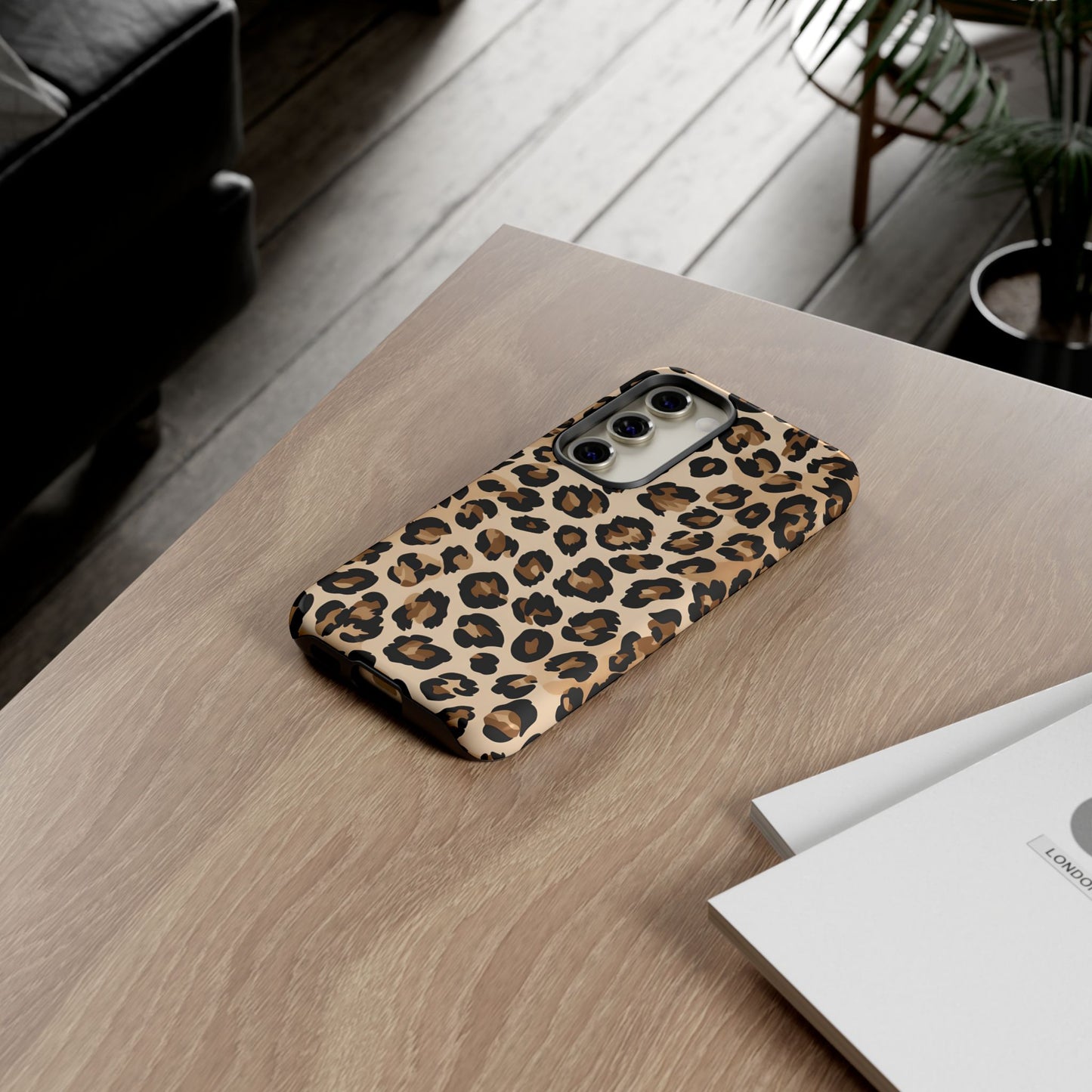 Wild Leopard Print Phone Case - Tough Protection for Animal Lovers