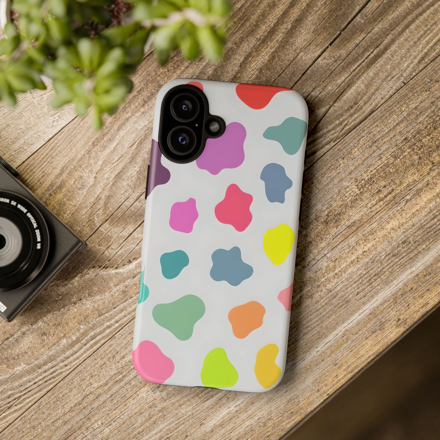 Colorful Abstract Phone Case - Tough Cases - Fun & Vibrant Protection
