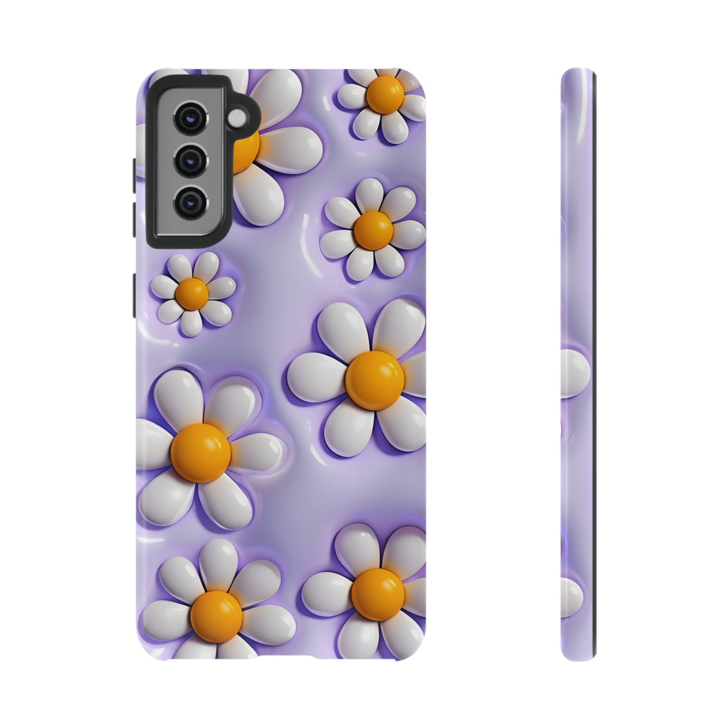 Daisy Floral Phone Case - Tough Cases for Flower Power Vibes