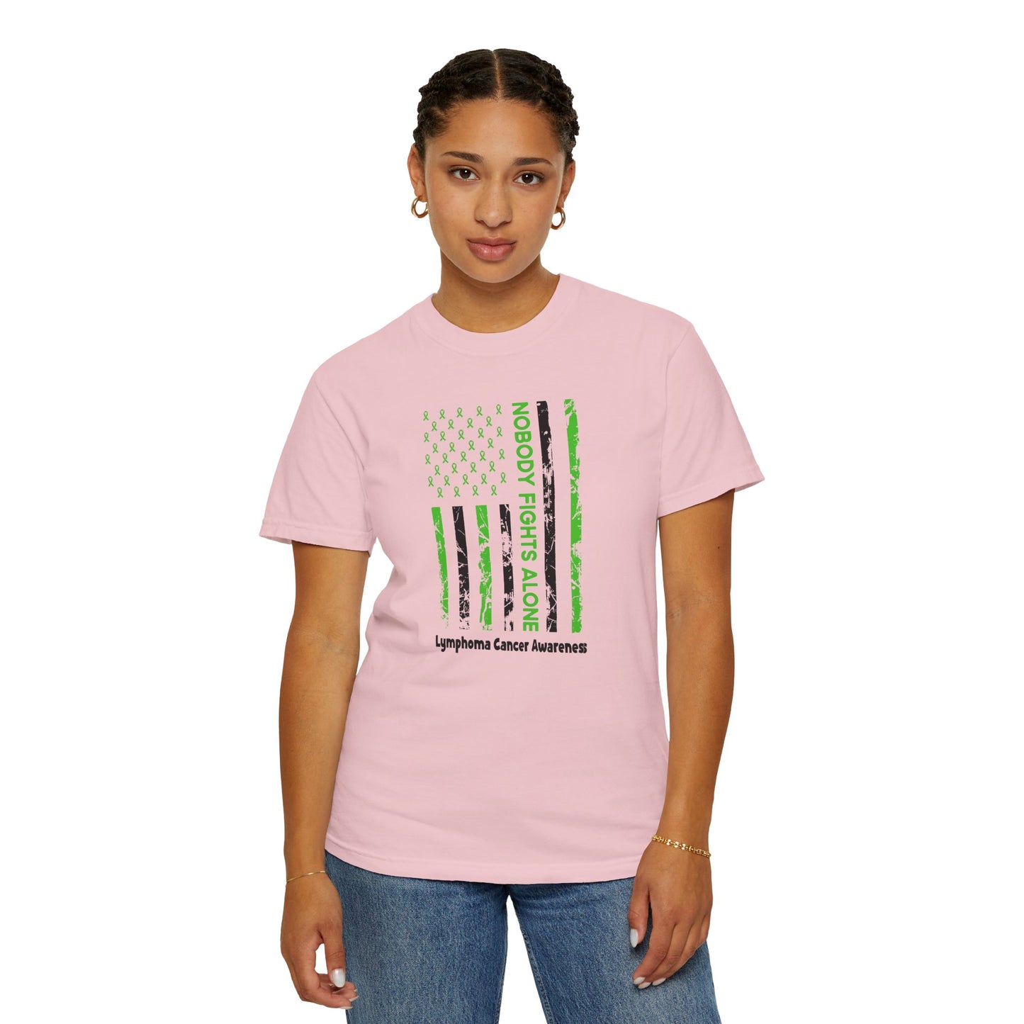Lymphoma Awareness T-Shirt, Unisex Tee, Cancer Support Shirt, Fight Together Apparel, Inspirational Gift, Everyday Casual Wear