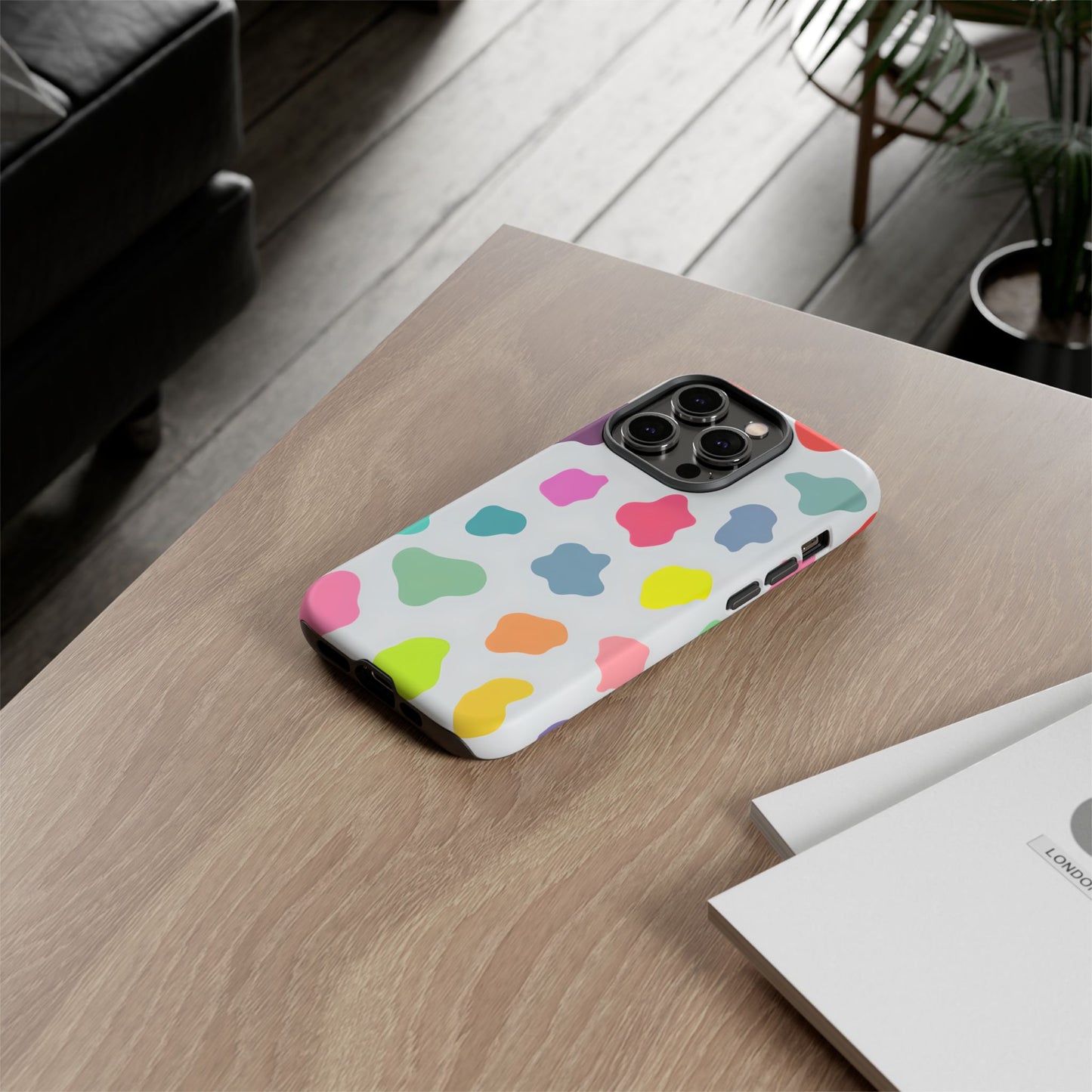 Colorful Abstract Phone Case - Tough Cases - Fun & Vibrant Protection