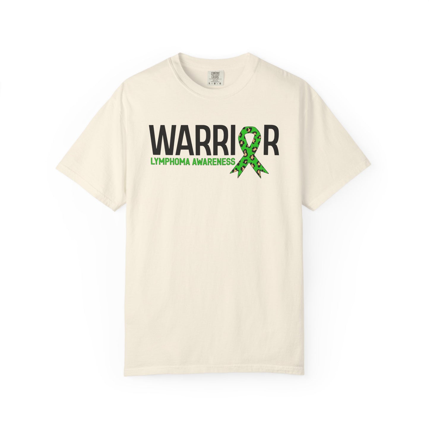 Lymphoma Awareness T-Shirt, Inspirational Garment-Dyed Tee, Warrior Support Shirt, Gift for Cancer Fighters, Unisex Comfort Wear