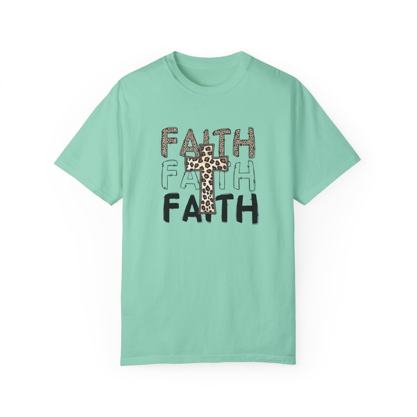 Unisex Faith Graphic T-Shirt - Giraffe Print Design for Inspirational Style