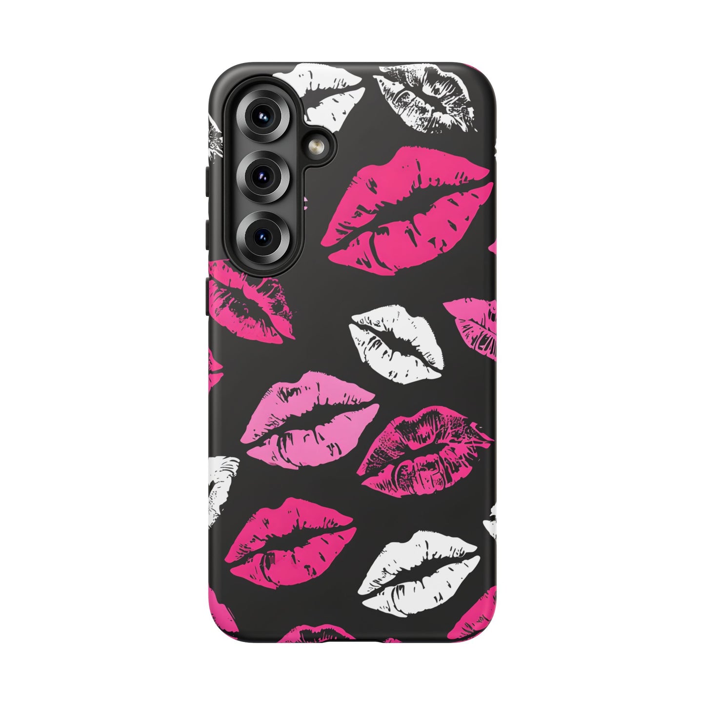 Lips Print iPhone Case - Stylish Tough Phone Cover