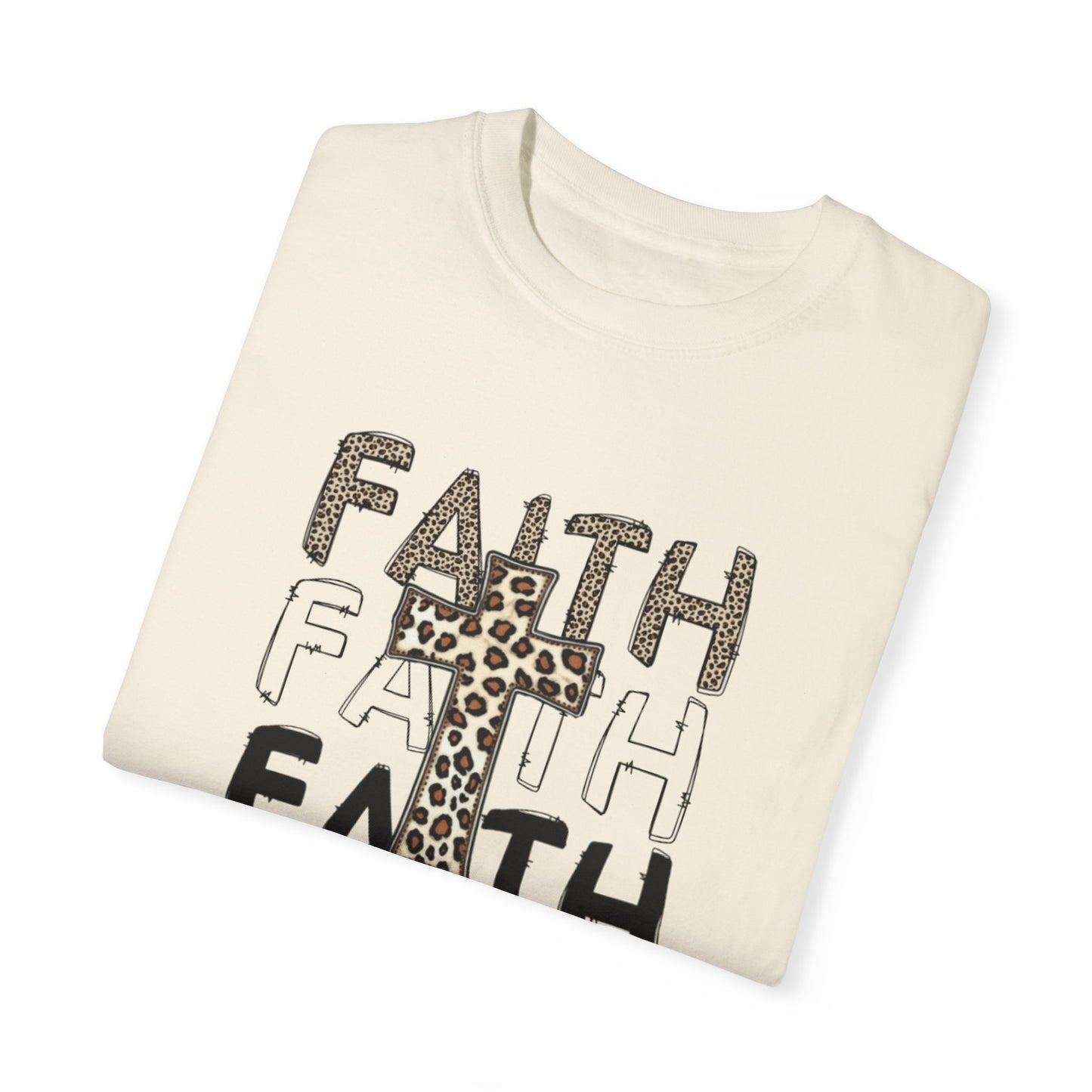 Unisex Faith Graphic T-Shirt - Giraffe Print Design for Inspirational Style