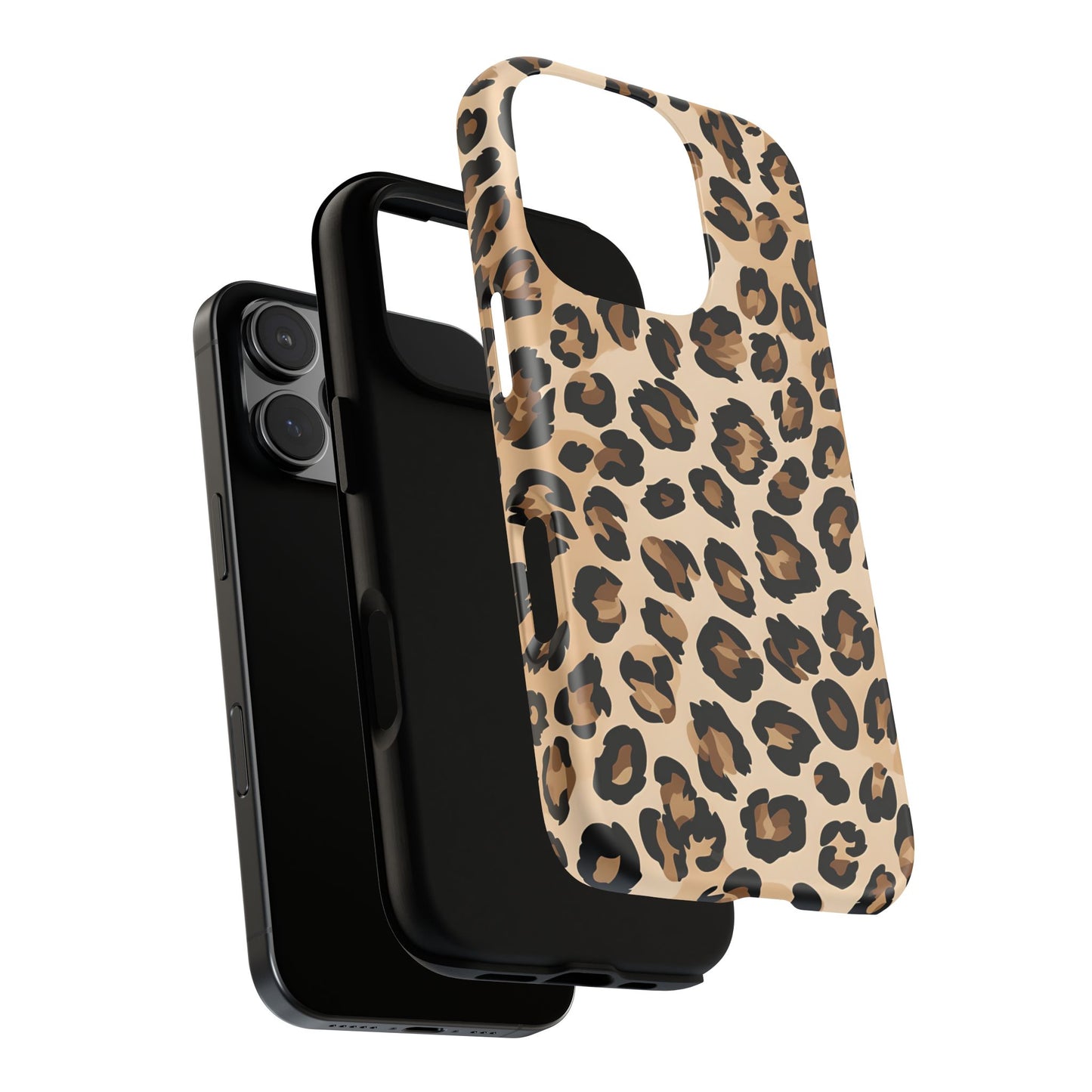 Wild Leopard Print Phone Case - Tough Protection for Animal Lovers