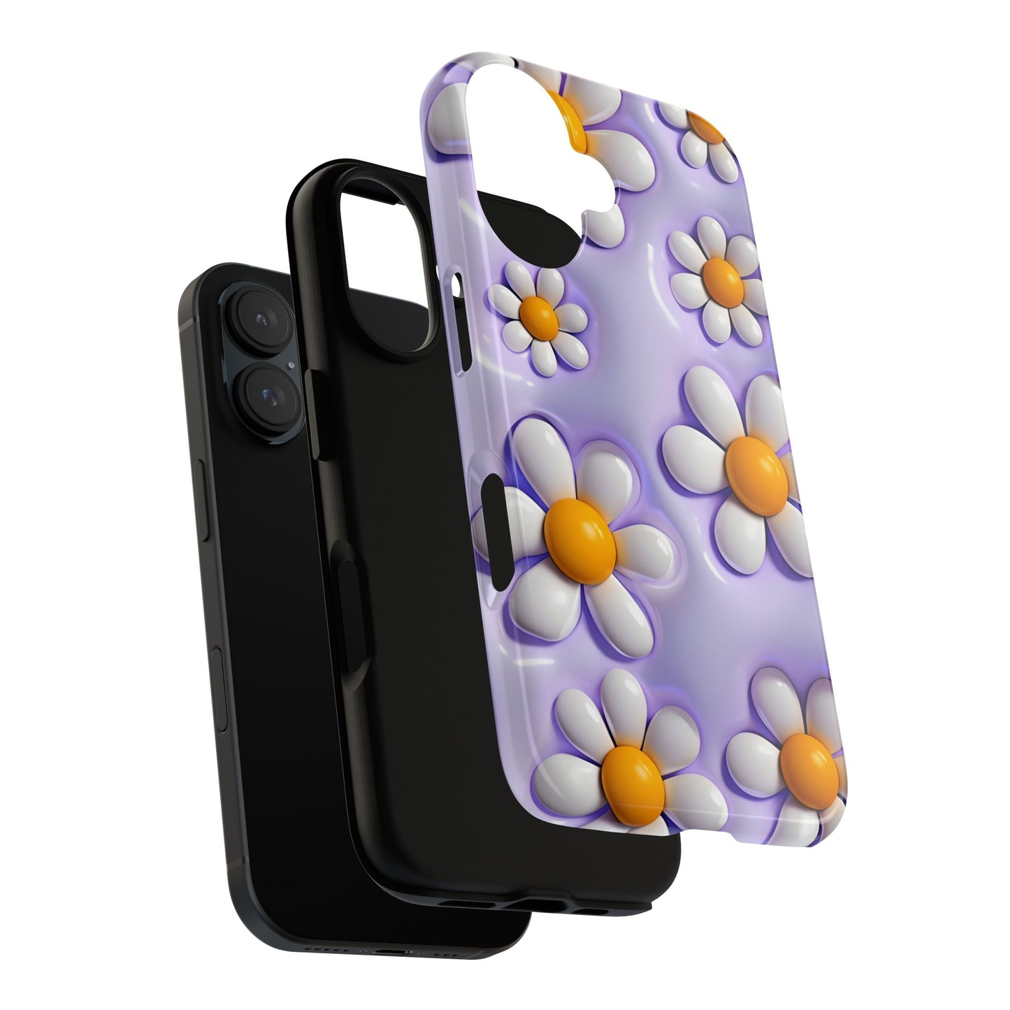 Daisy Floral Phone Case - Tough Cases for Flower Power Vibes