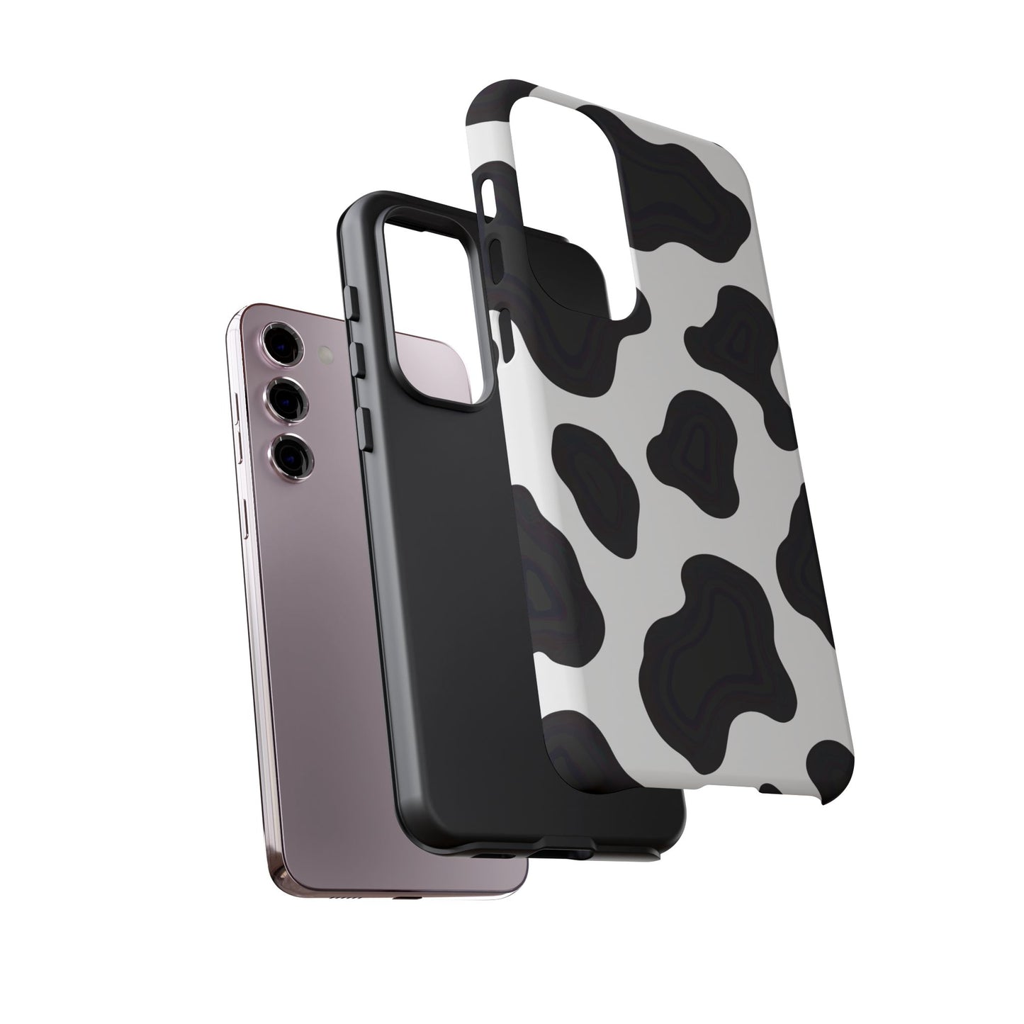 Cow Print Phone Case - Tough Cases for Trendy Protection