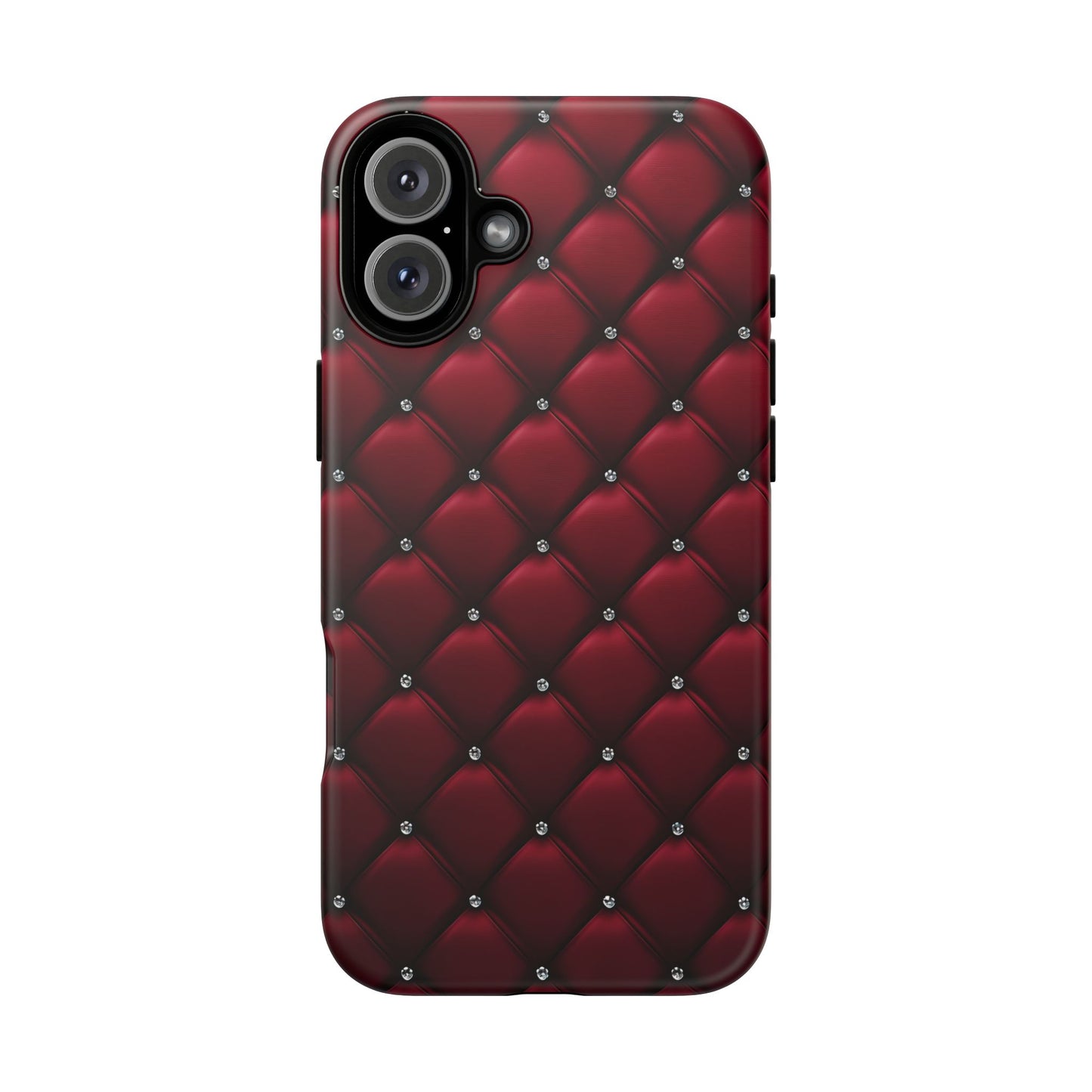 Luxurious Red Leather Phone Case – Stylish Protection for Your Device