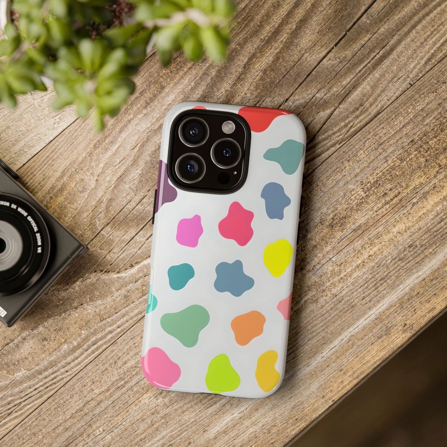 Colorful Abstract Phone Case - Tough Cases - Fun & Vibrant Protection