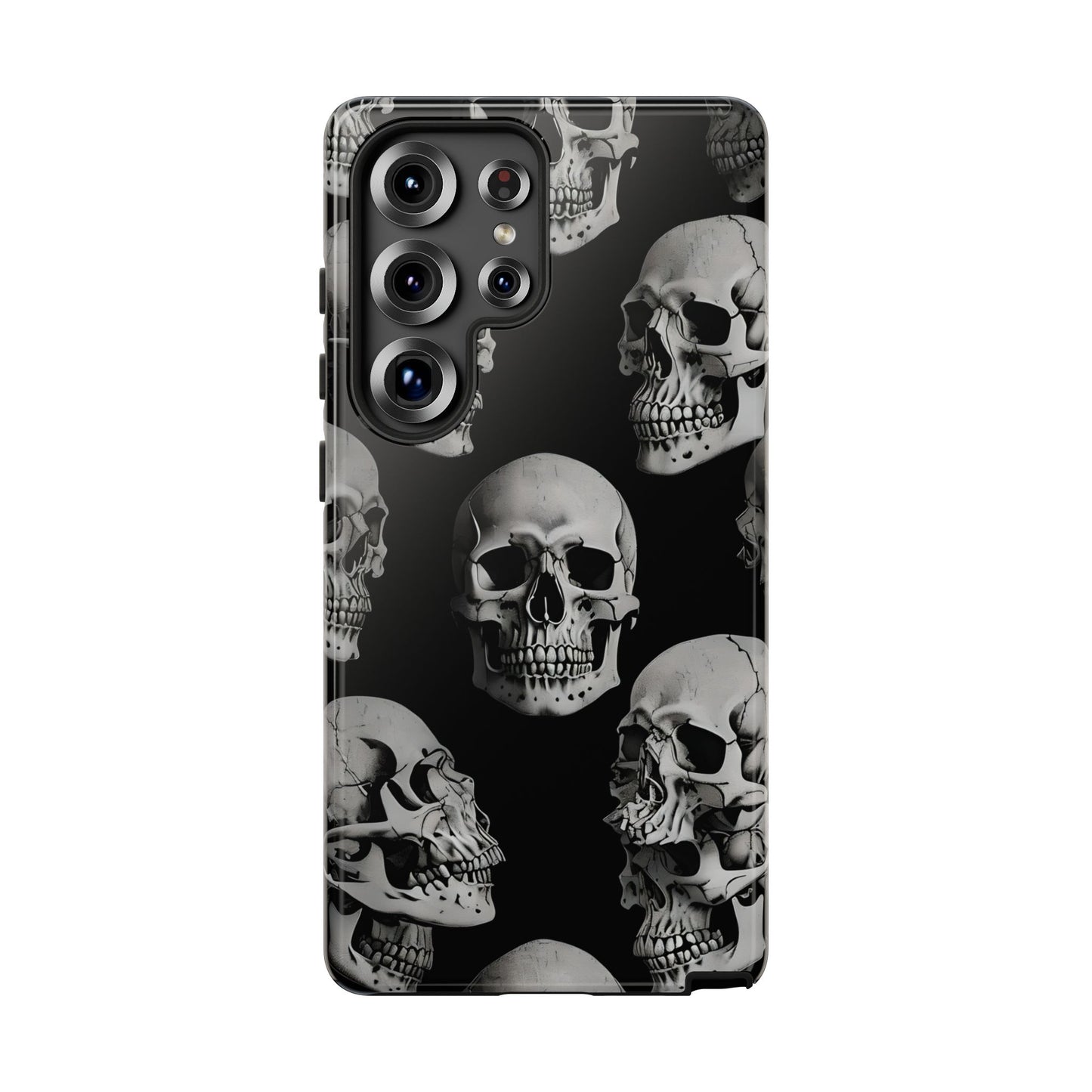 Skull Print Phone Case - Tough Cases for Bold Style